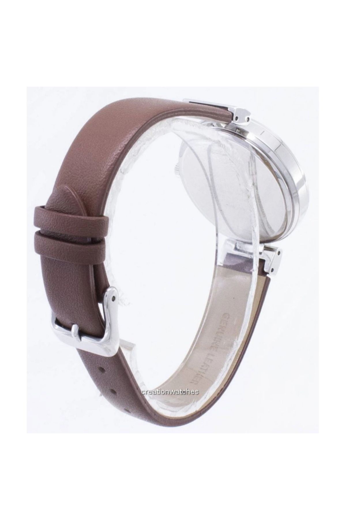Casio-ساعة كاسيو النسائية التناظرية بمينا أسود - LTP-E12L-5A2DR 2