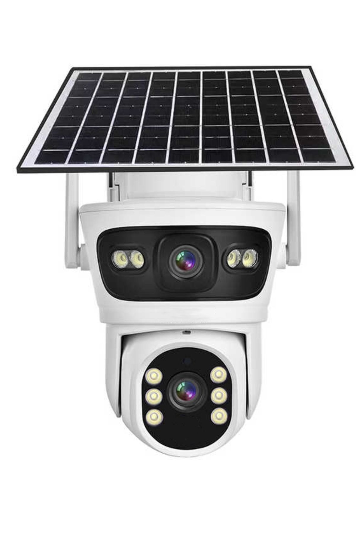 Pulnix Aov Çi̇ft Kamera 7/24 Kayit 4g Solar Kamera