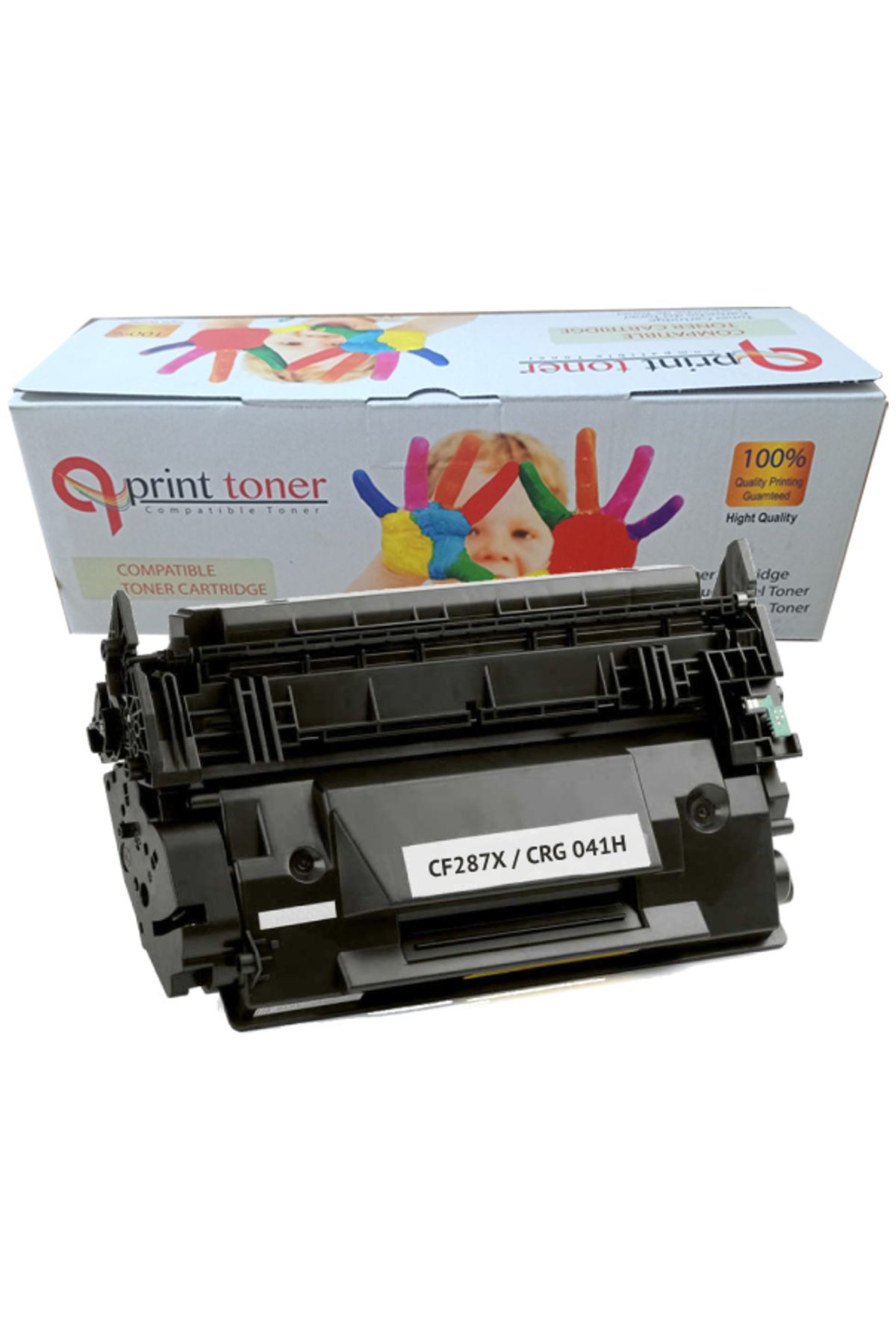 QPRİNT TONER COMPATİBLE TONER QPRİNT TONER CANON CRG 041H MUADİL TONER YÜKSEK KAPASİTE 18000 SAYFA LBP312 MF522 MF525