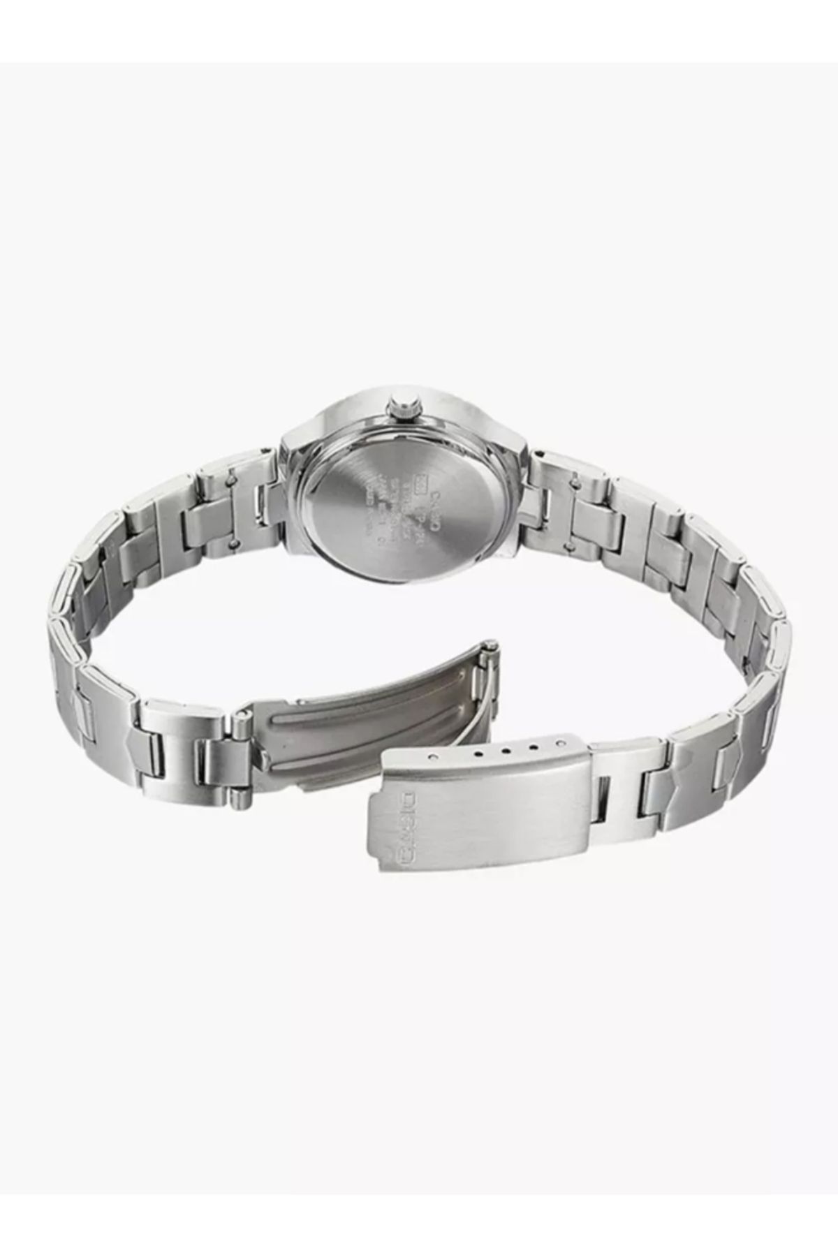 Casio-ساعة كاسيو النسائية التناظرية ذات الميناء الأزرق - LTP-1215A-2A2 3