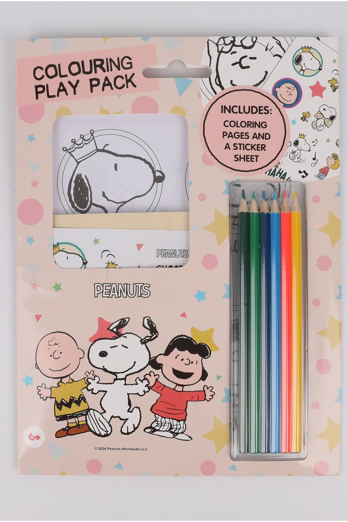 Miniso Snoopy Lisanslı Boyama Seti