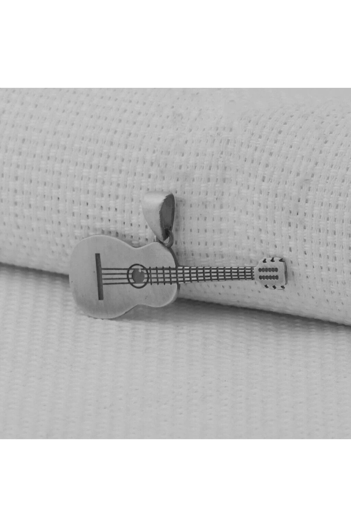 shop Gitar Tasarımlı 925 Ayar Gümüş Erkek Kolye Ucu