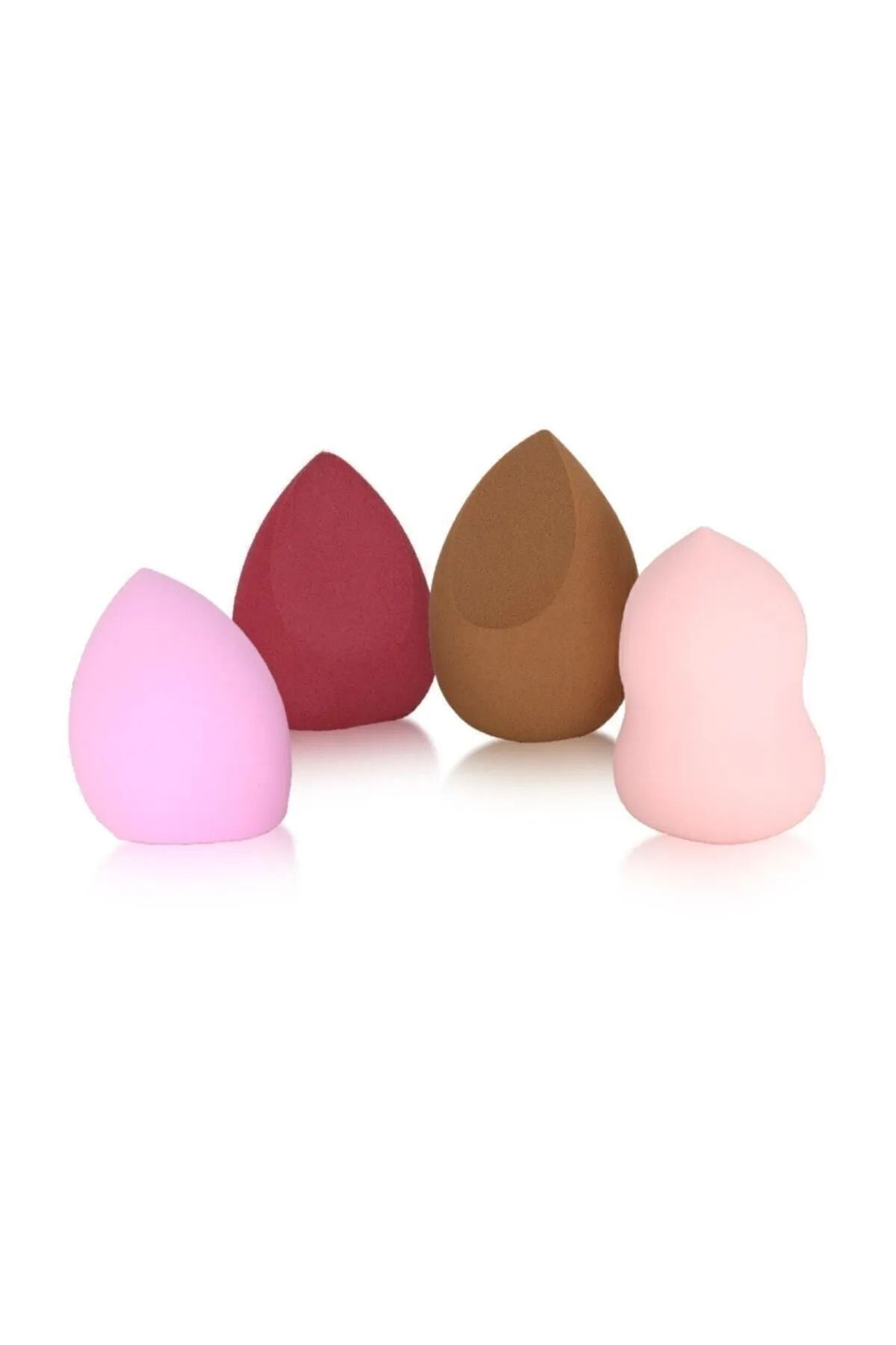Serero 4 Lü Şişen Makyaj Süngeri Powder Puff Büyük Boy