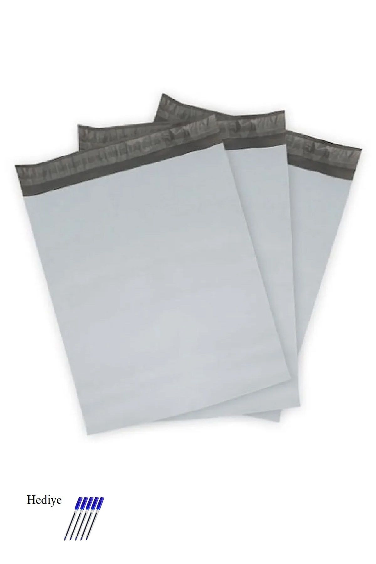 Serero Cepsiz Battal Boy Kargo Poşeti 45x55+5 cm - 300 Adet (40+40=80 Mikron)