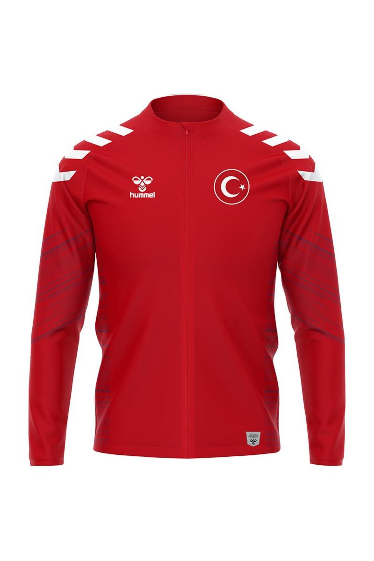 hummel Milli Takım Line Kamp Eşofman Üstü Kırmızı
