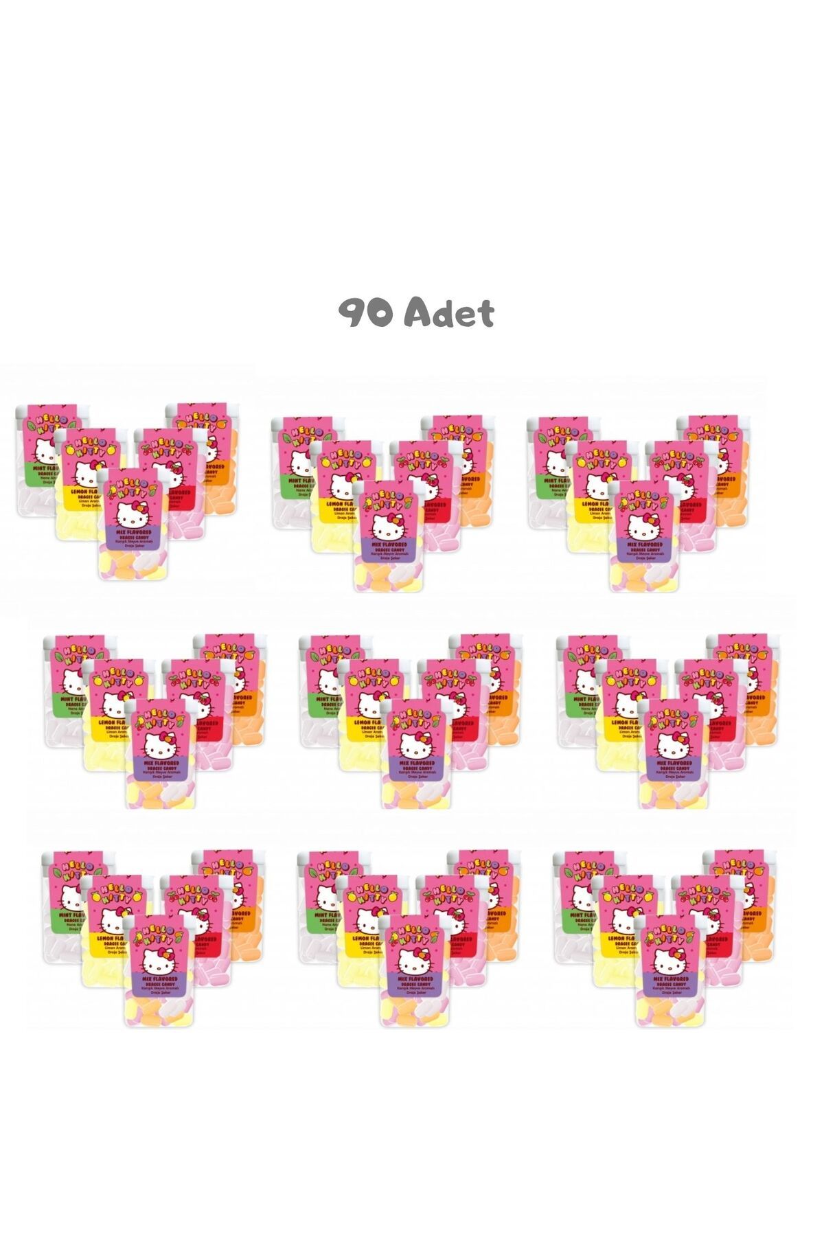 Hello Kitty Tik Tak Şeker (10 Gr.) 90 Adet