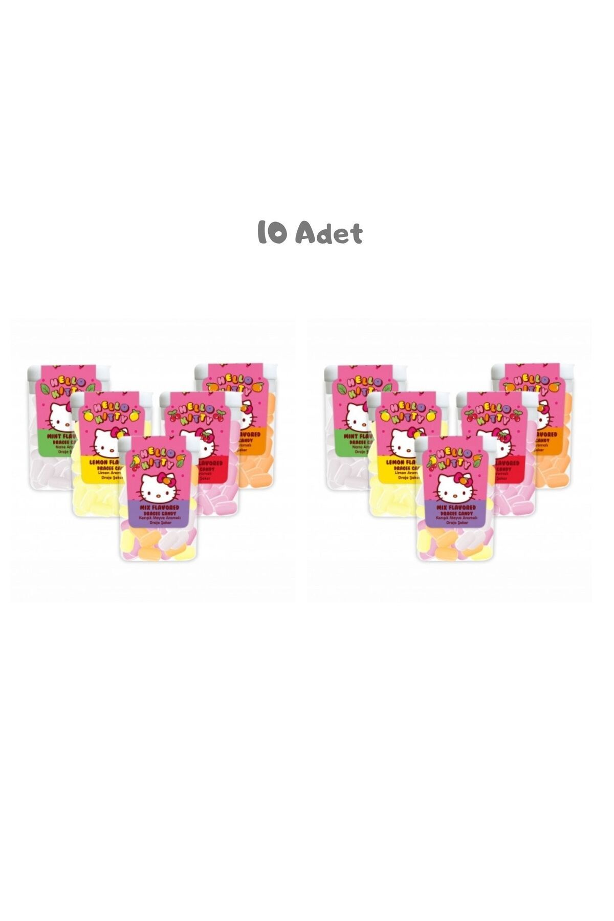 Hello Kitty Tik Tak Şeker (10 Gr.) 10 Adet