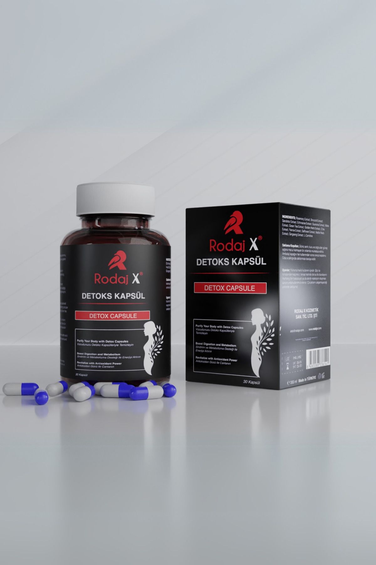 Rodaj X Bitkisel Formüllü Detoks Kapsül