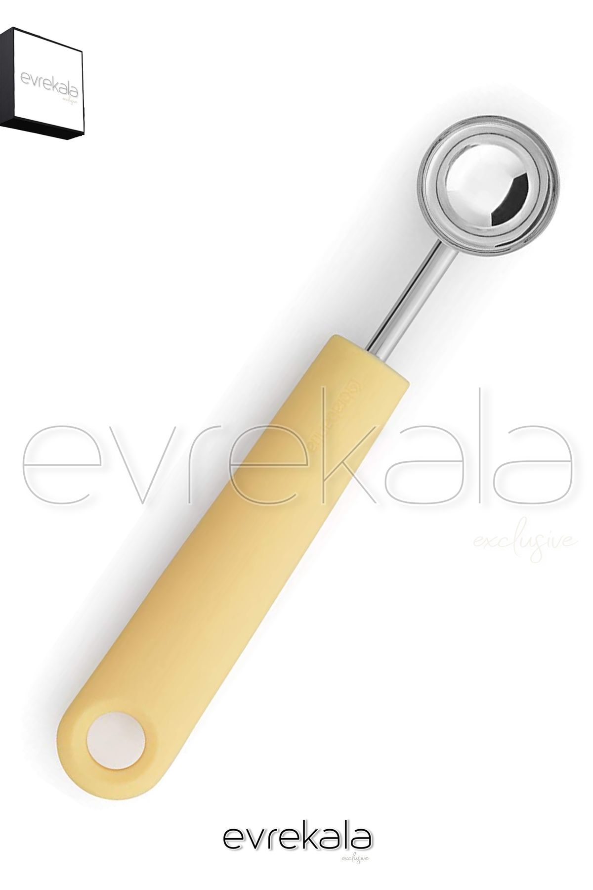 Brabantia Meyve Oyucu Evrekala Sebze ve Meyve İç Çıkarıcı -Evrekala Kargo Paketli- Brabantia Sarı Yeni Soyacak