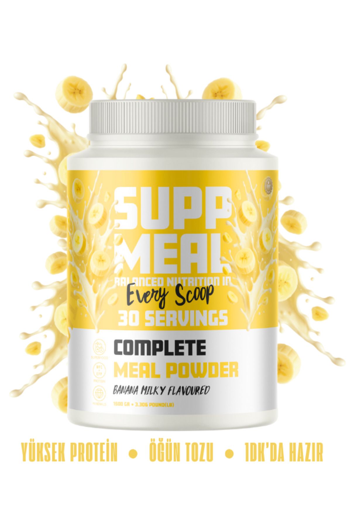 DR SUPPLEMENT SUPPMEAL ÖĞÜN TOZU 1500 GR 30 SERVİS