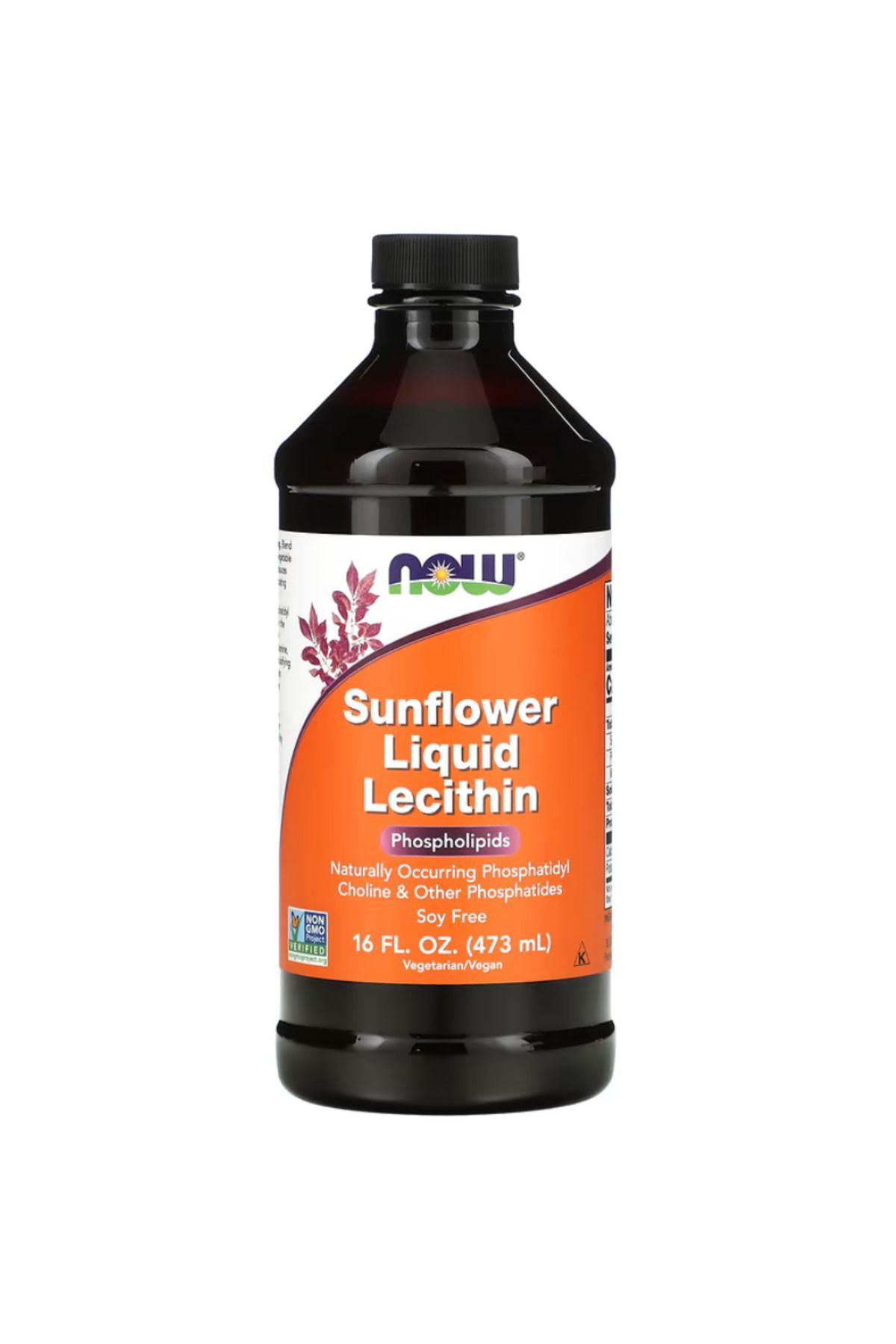 Now Foods , Sunflower Liquid Lecithin, 16 fl oz (473 ml)