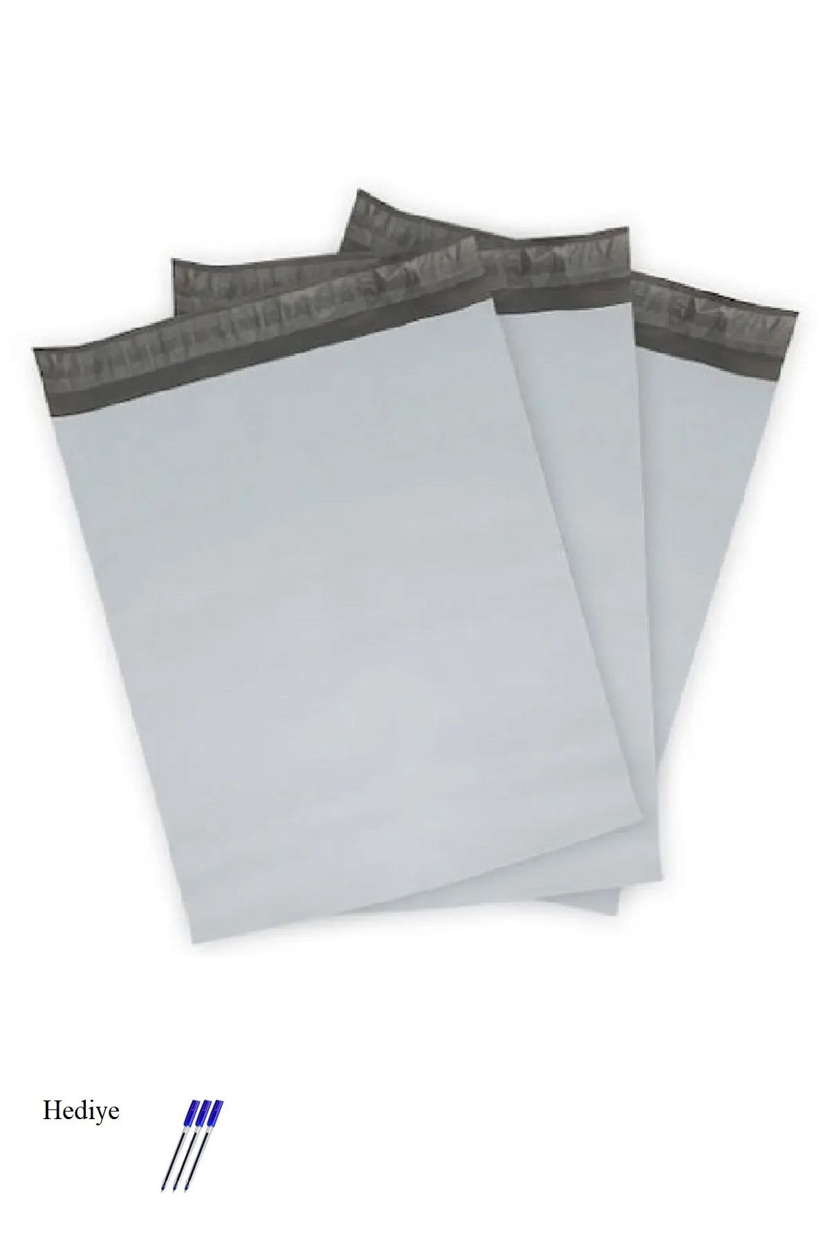 Serero Cepsiz Büyük Boy Kargo Poşeti 35x45+5 cm - 100 Adet (40+40=80 Mikron)