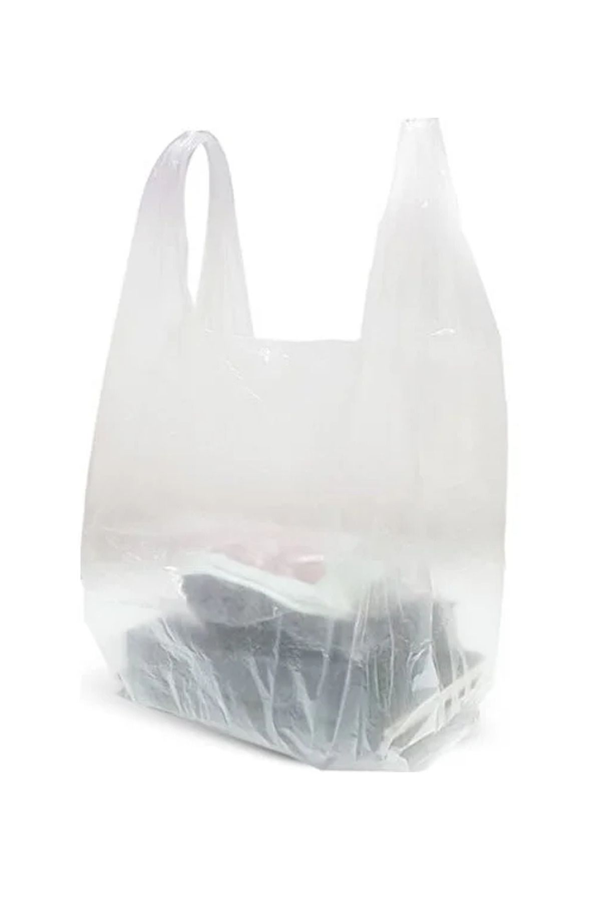 Serero Şeffaf Atlet Poşet Küçük Boy 24x43 cm 1 Paket Takriben 300 Adet