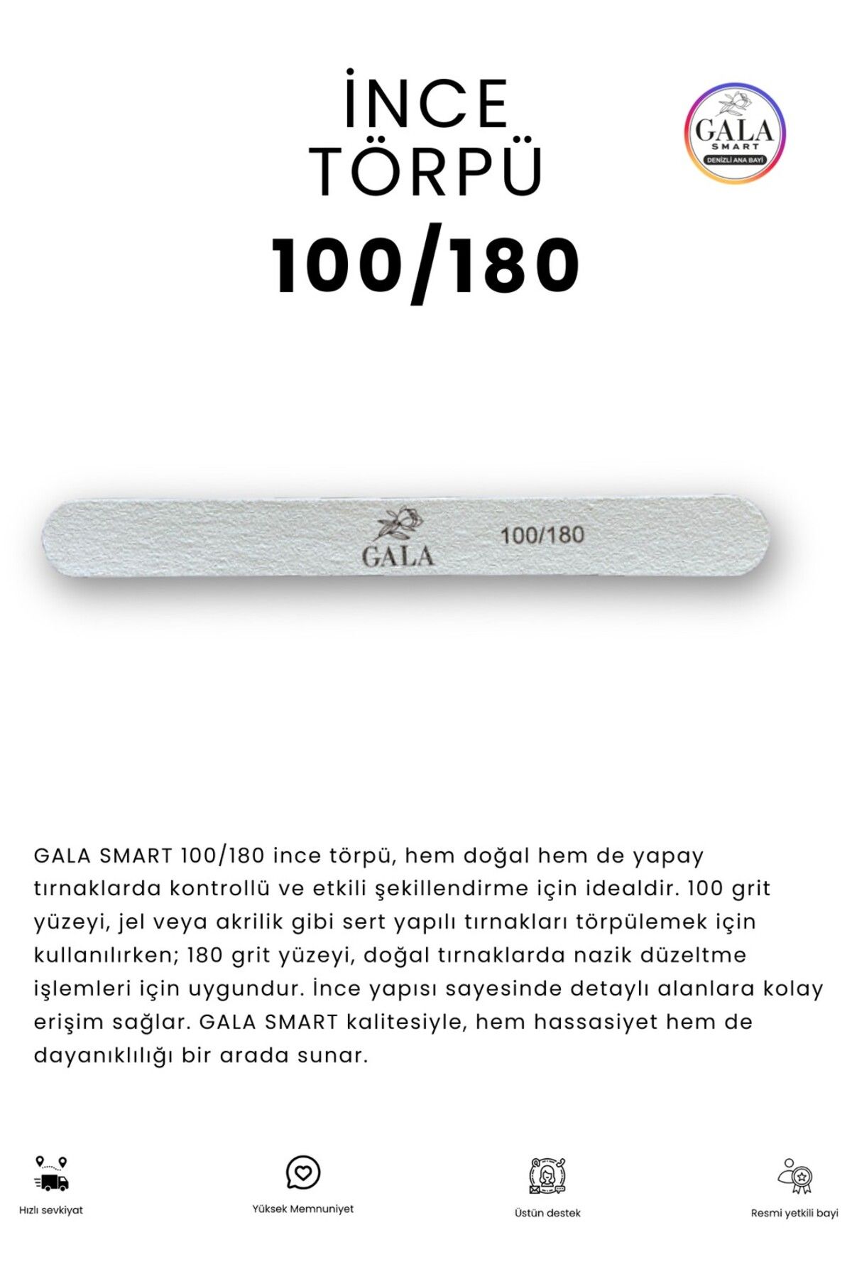 gala smart 100/180 İNCE KAĞIT TÖRPÜ