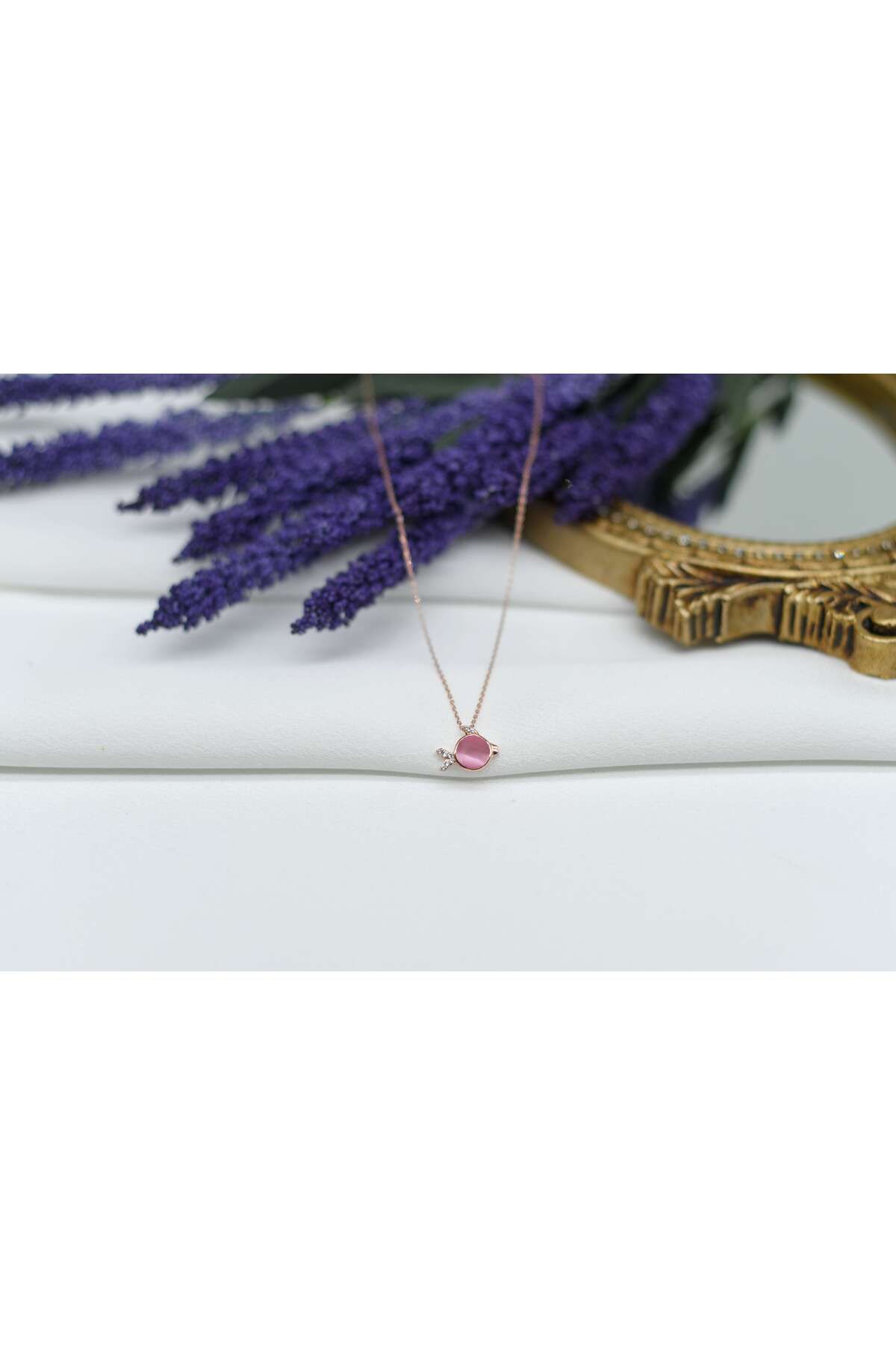 Ocean Silver & Jewelry Zirkon Taşlı Balık Gümüş Kolye