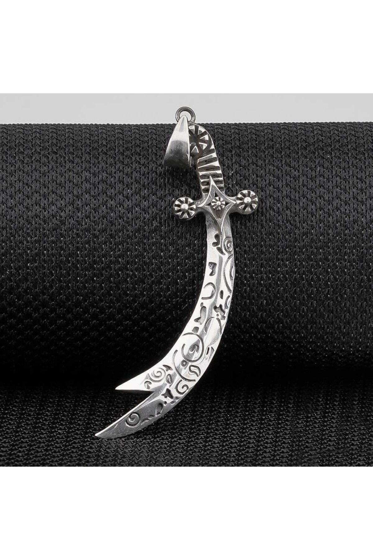 shop Zulfikar 925 Ayar Gümüş Erkek Kolye Ucu