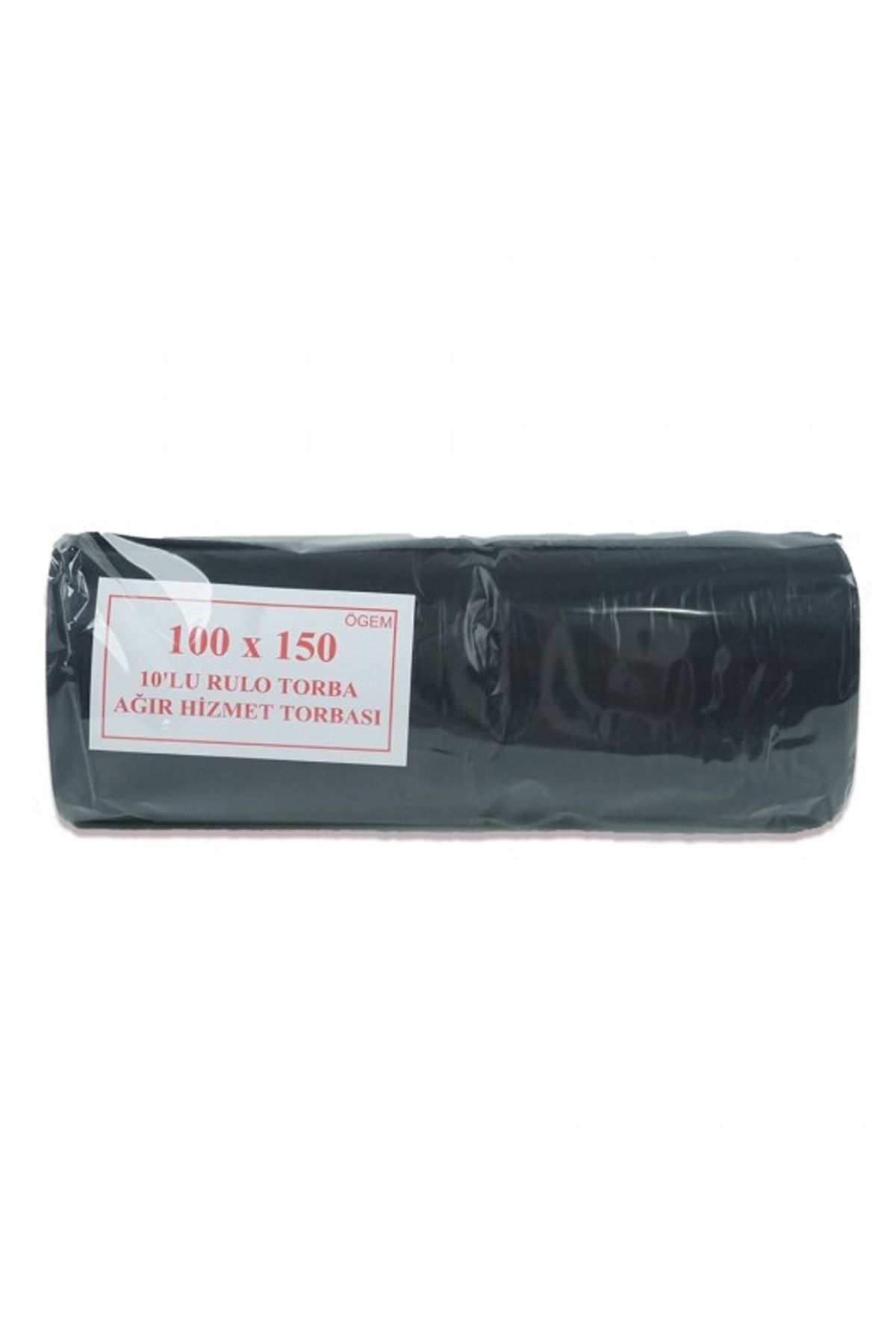 Serero Hantal Boy Çöp Torbası 100 x 150 cm 10 Lu Rulo x 1 Paket = 10 Adet (Siyah)