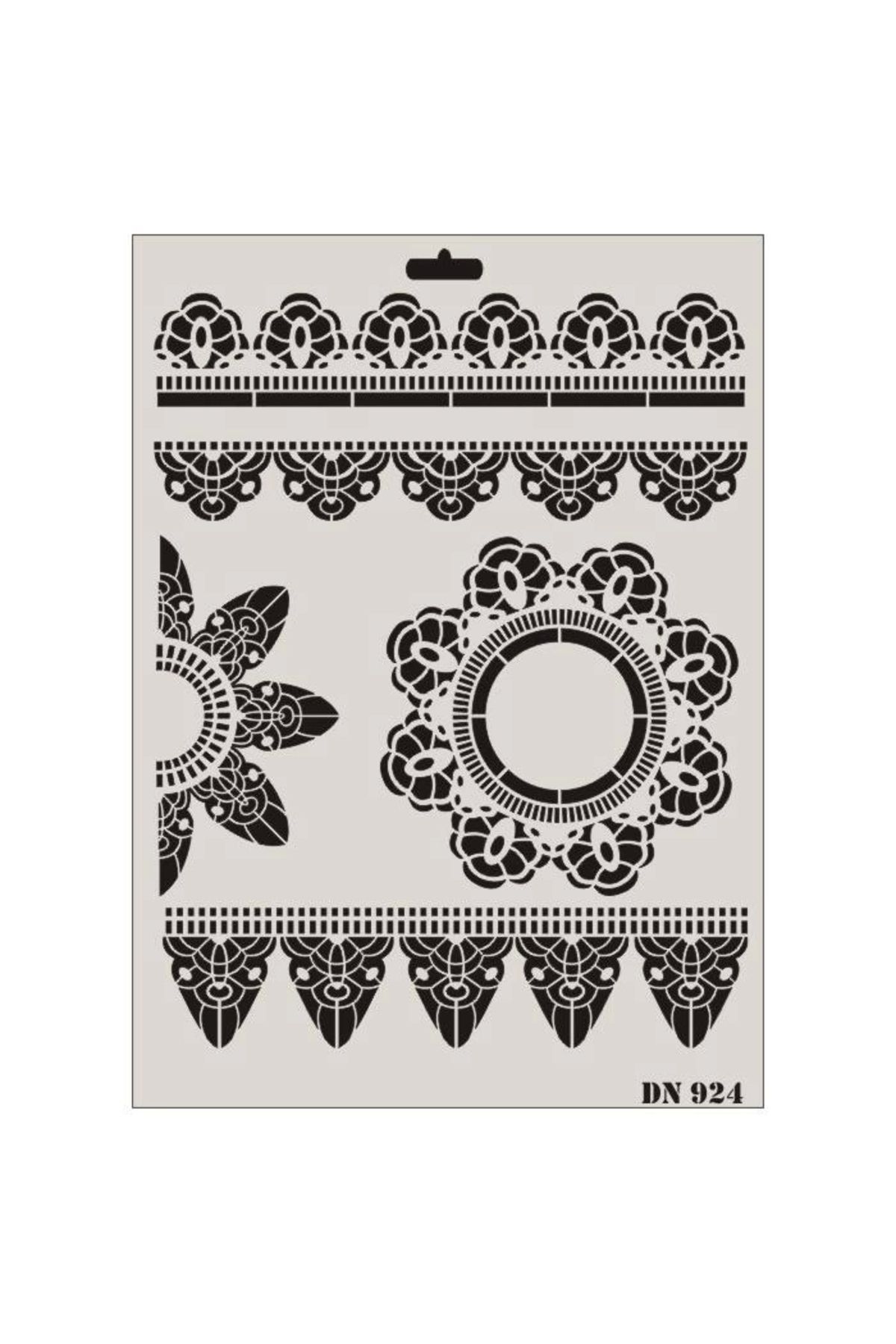 minaydan Dantel Seri DN-924 Stencil 35x25 cm
