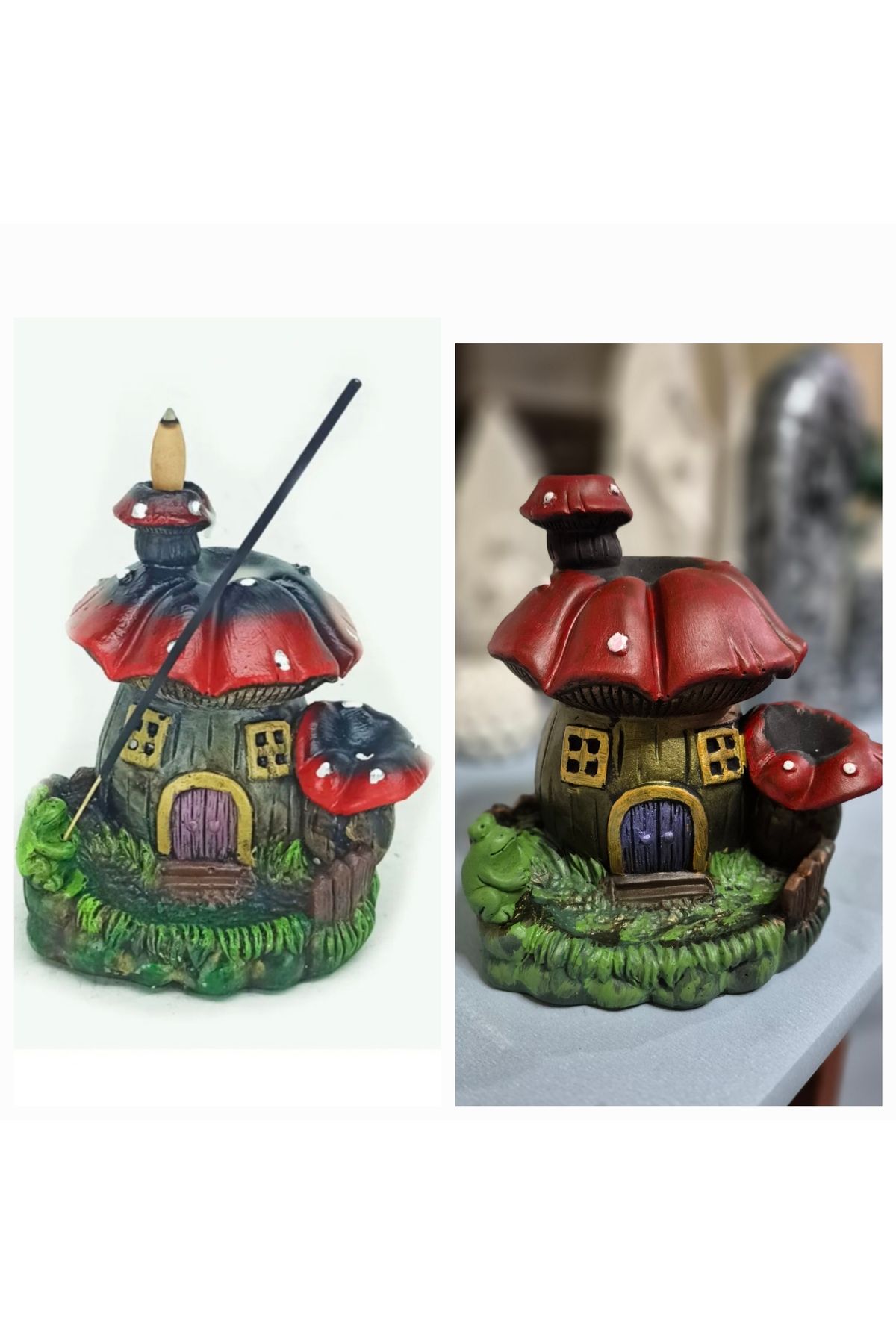 mkc sanat atölyesi mantar model tütsülük