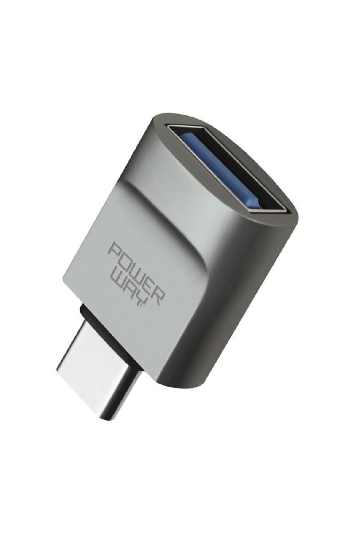 TimeStart Powerway Eğitici pe-C TO USB-A 3.0 Dişi OTG Çevirici Adaptör