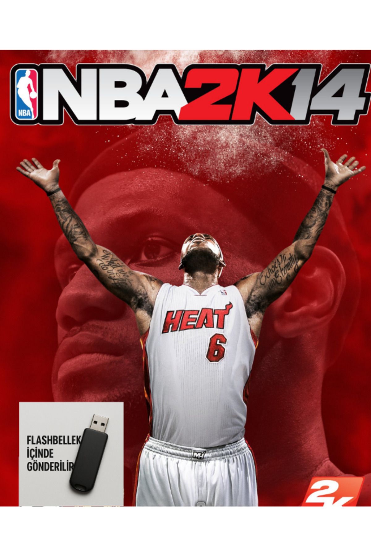 Tigdes 🎮 NBA 2K14 PC Oyunu | Kuruluma Hazır Flash Bellek | Windows Uyumlu Basketbol Keyfi