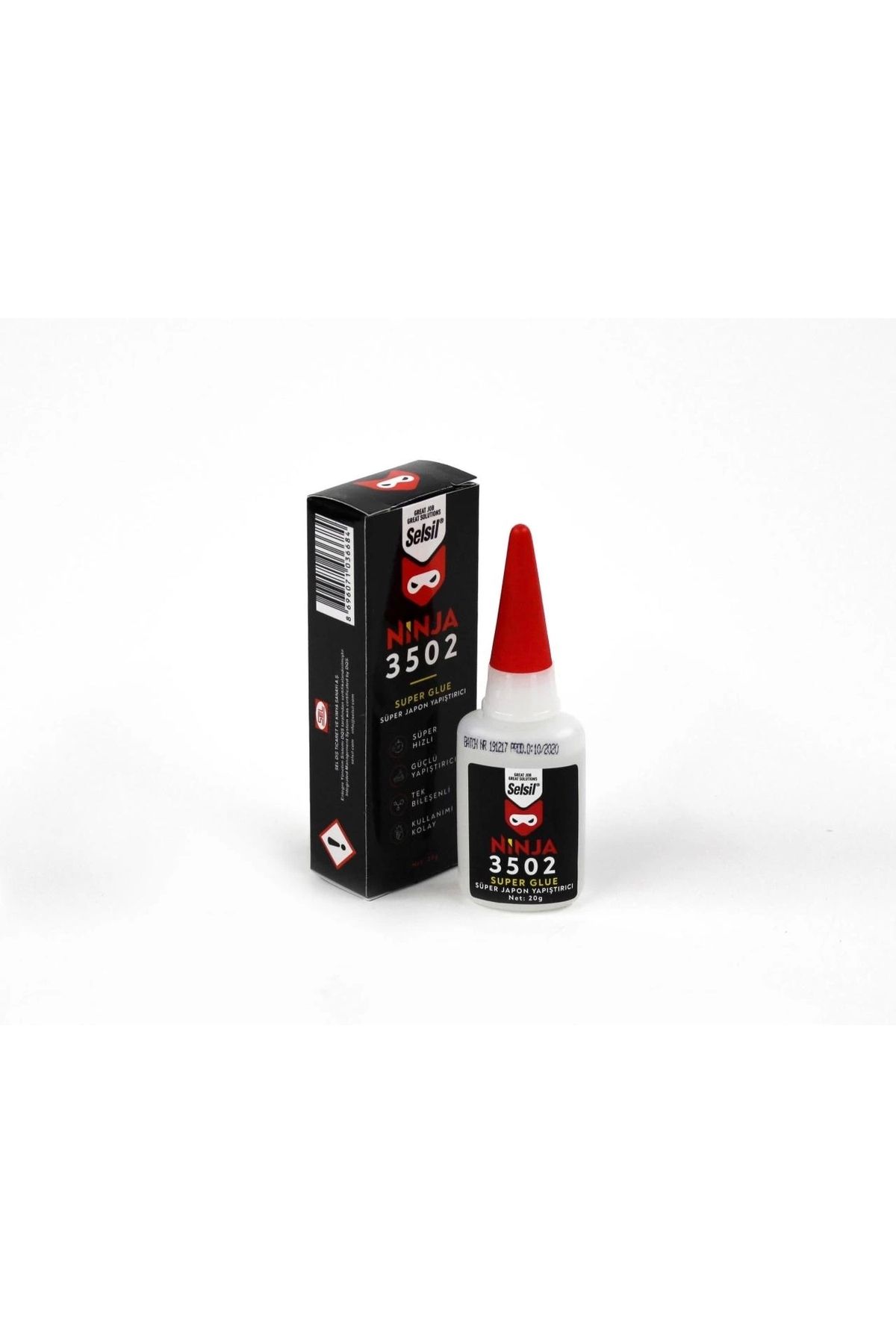 minaydan Selsil 3502 Süper Glue Japon Yapıştırıcı 20 gr
