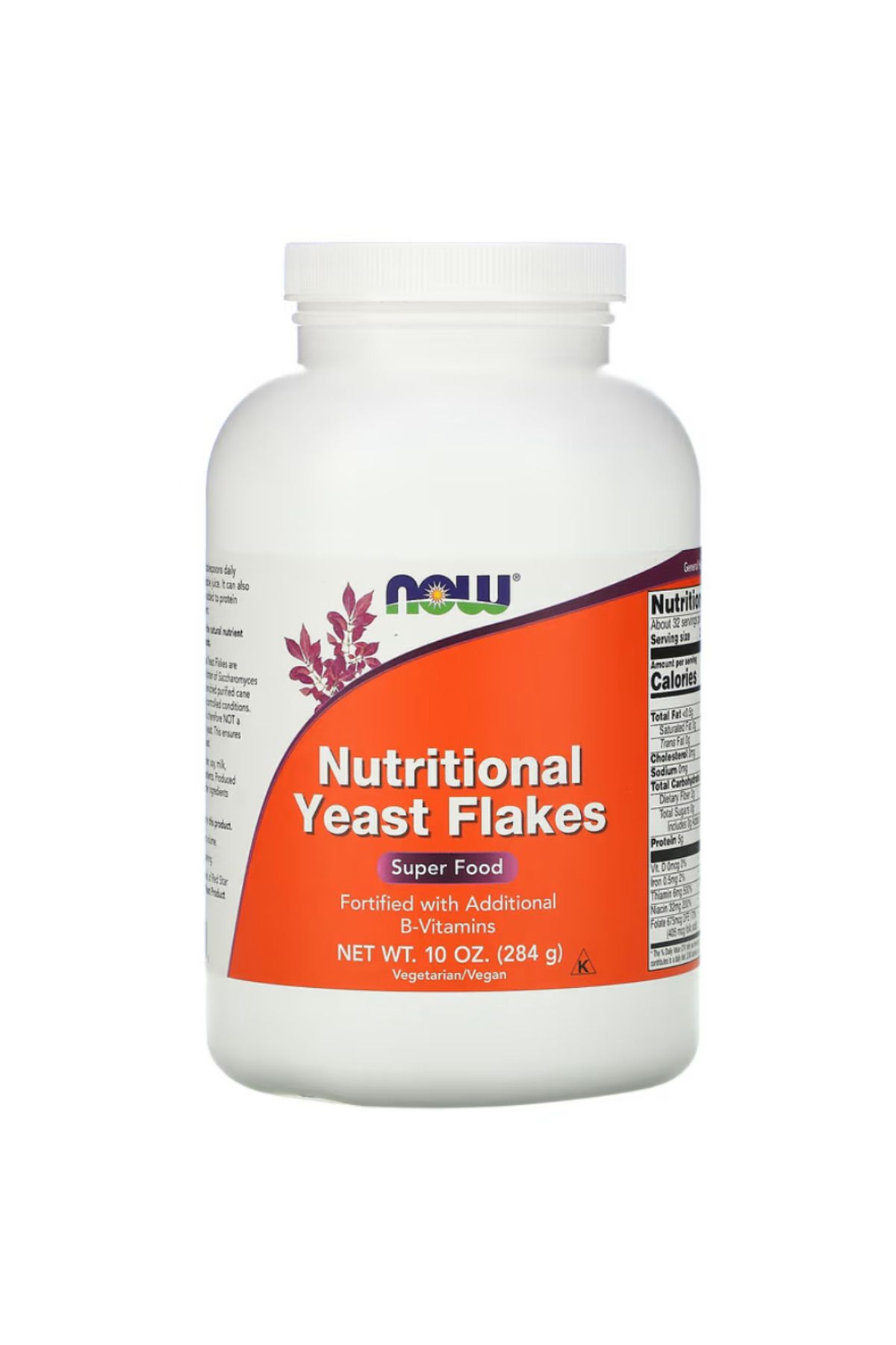 Now Foods , Nutritional Yeast Flakes, 10 oz (284 g)