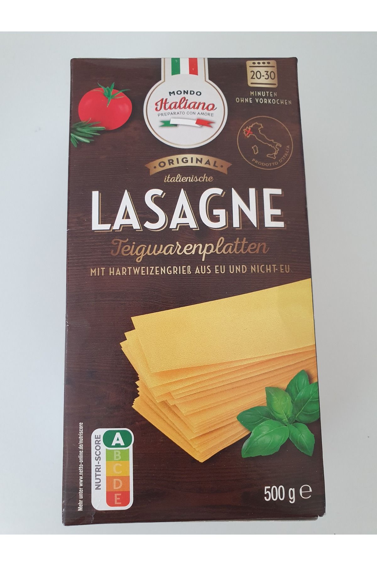 NETTO LASAGNE 500G