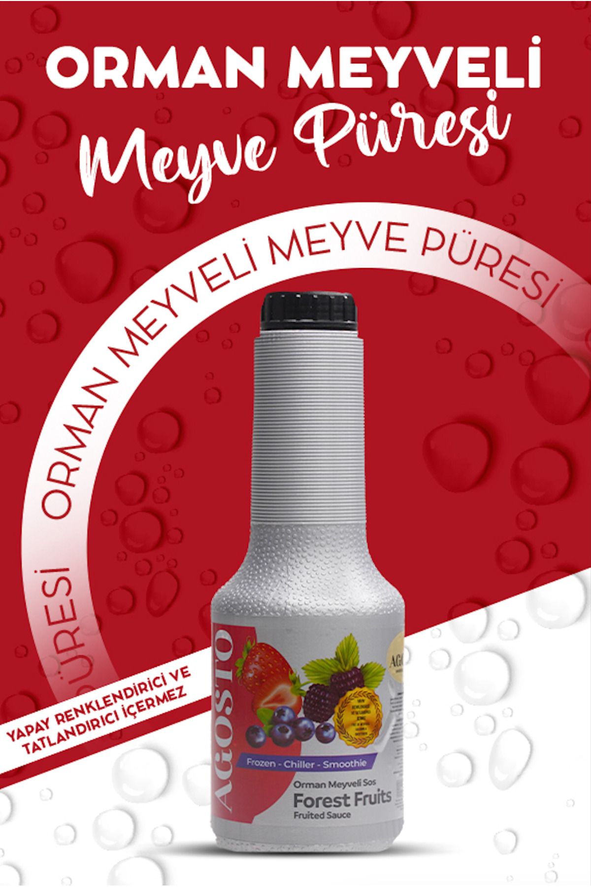 AGOSTO 1 Kg Orman Meyveli Püre