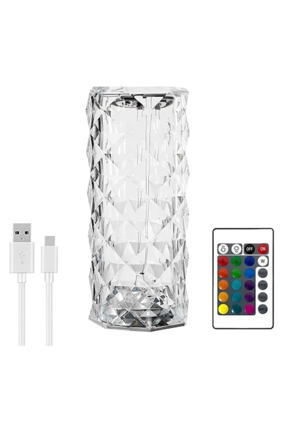 HOZRO-SELLING DEPOT LED ambient lamp, with remote control for office, Touch Control, 16 Il Modes 1
