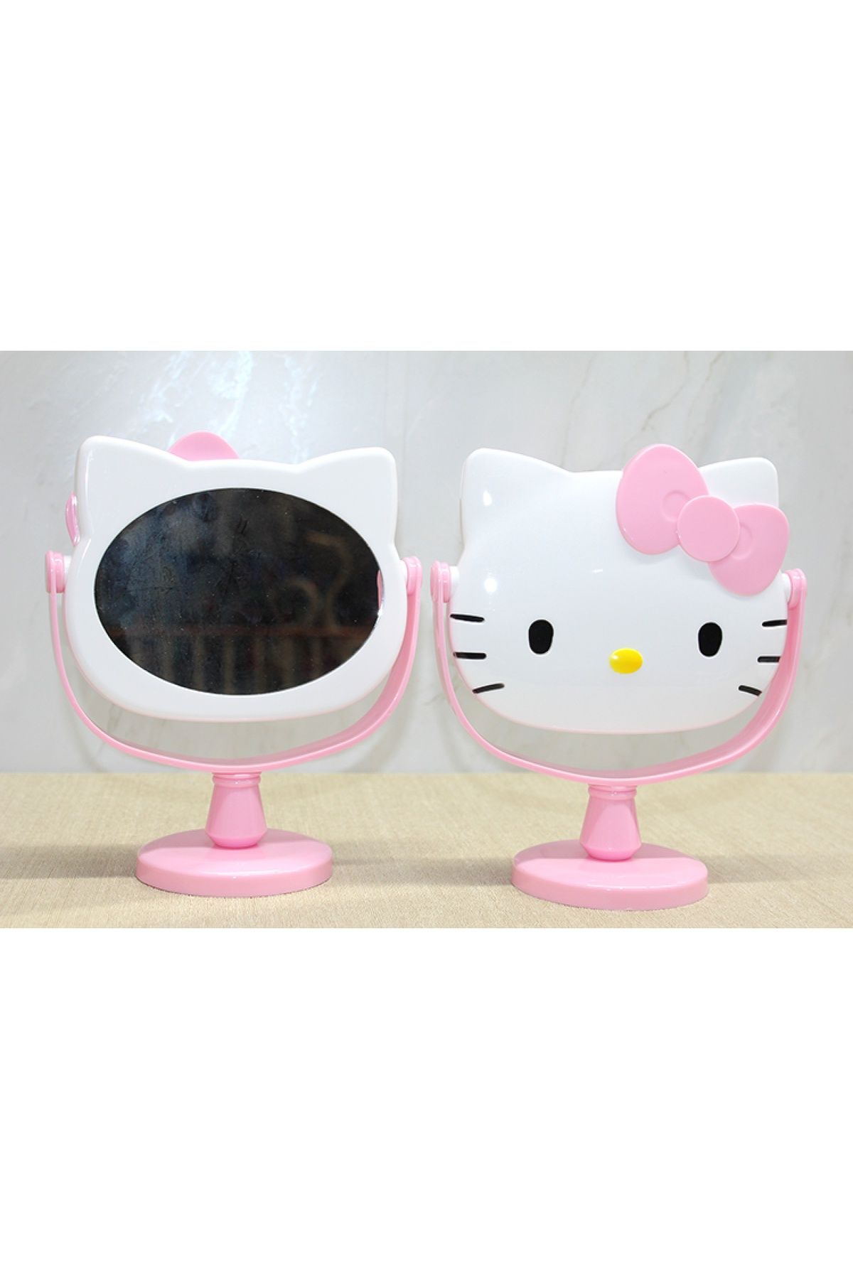 Ayder Timya Hello Kitty Masaüstü Ayna Pembe Renk