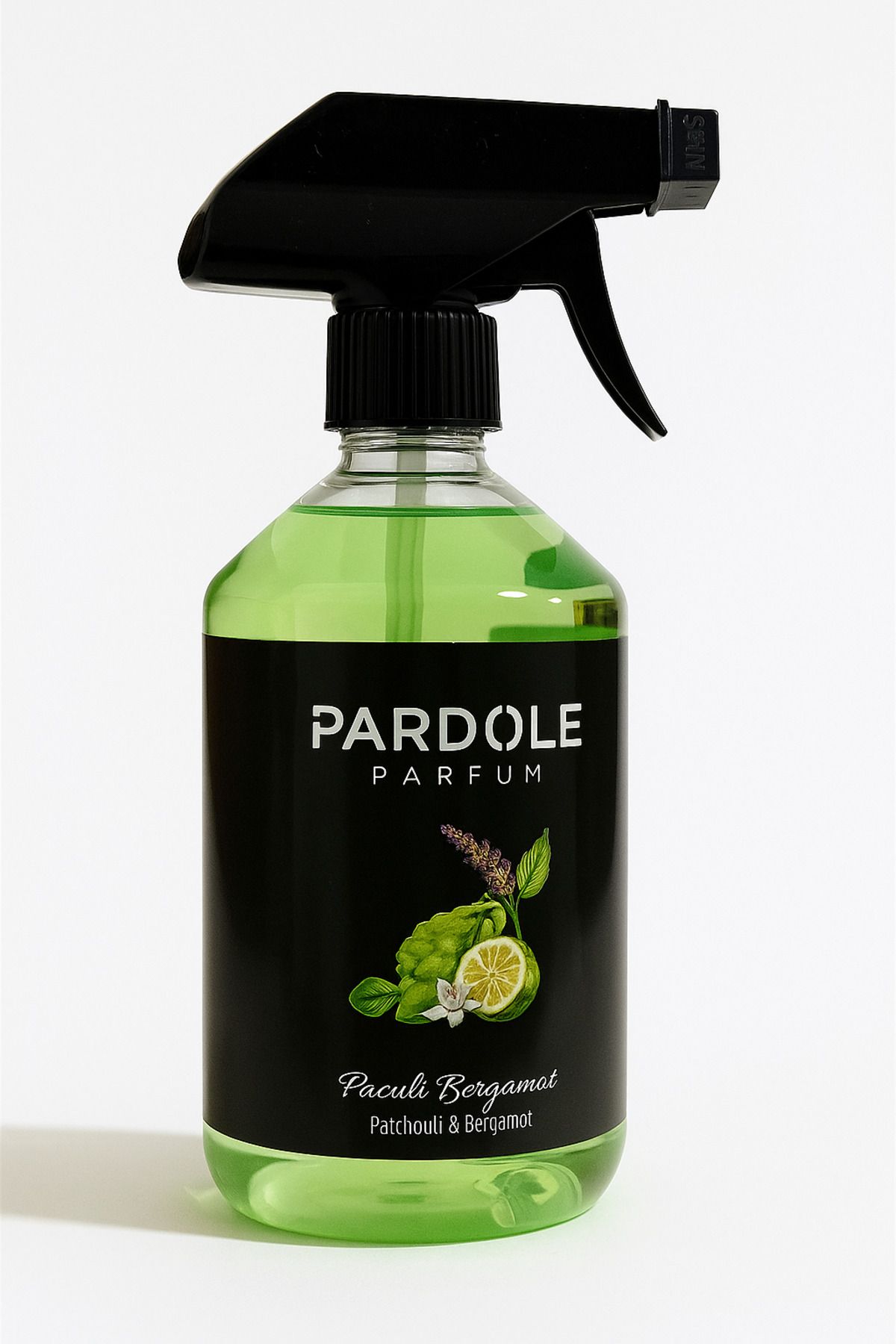 PARDOLE Paçuli & Bergamot Sprey Oda Kokusu - 500 ML - Oda, Kumaş ve Araç Spreyi