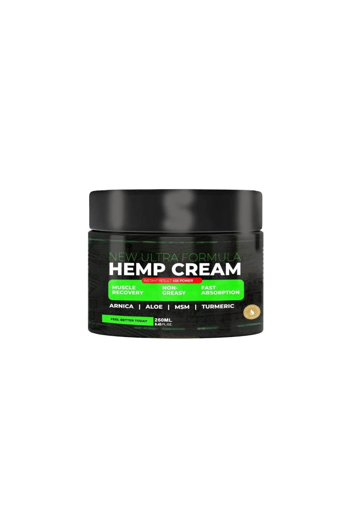Strong Bull Store Hem.p Cream Eklem, Kas ve Kramplar, Sırt, Boyun veya Bel Ağrıları İçin Etkili Formüllü Krem 250 ml