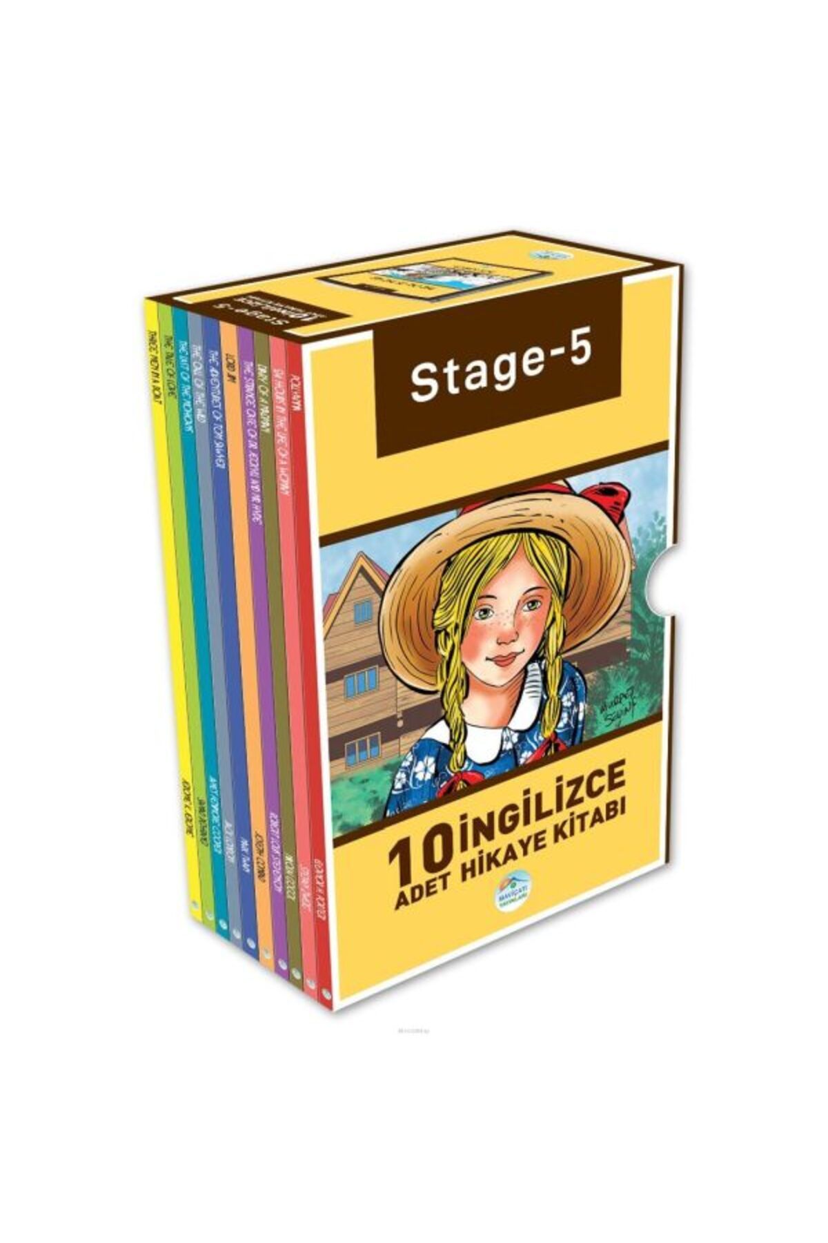 Mavi Kelebek Yayınları İngilizce Hikaye Seti 10 Kitap Takım - Stage 5