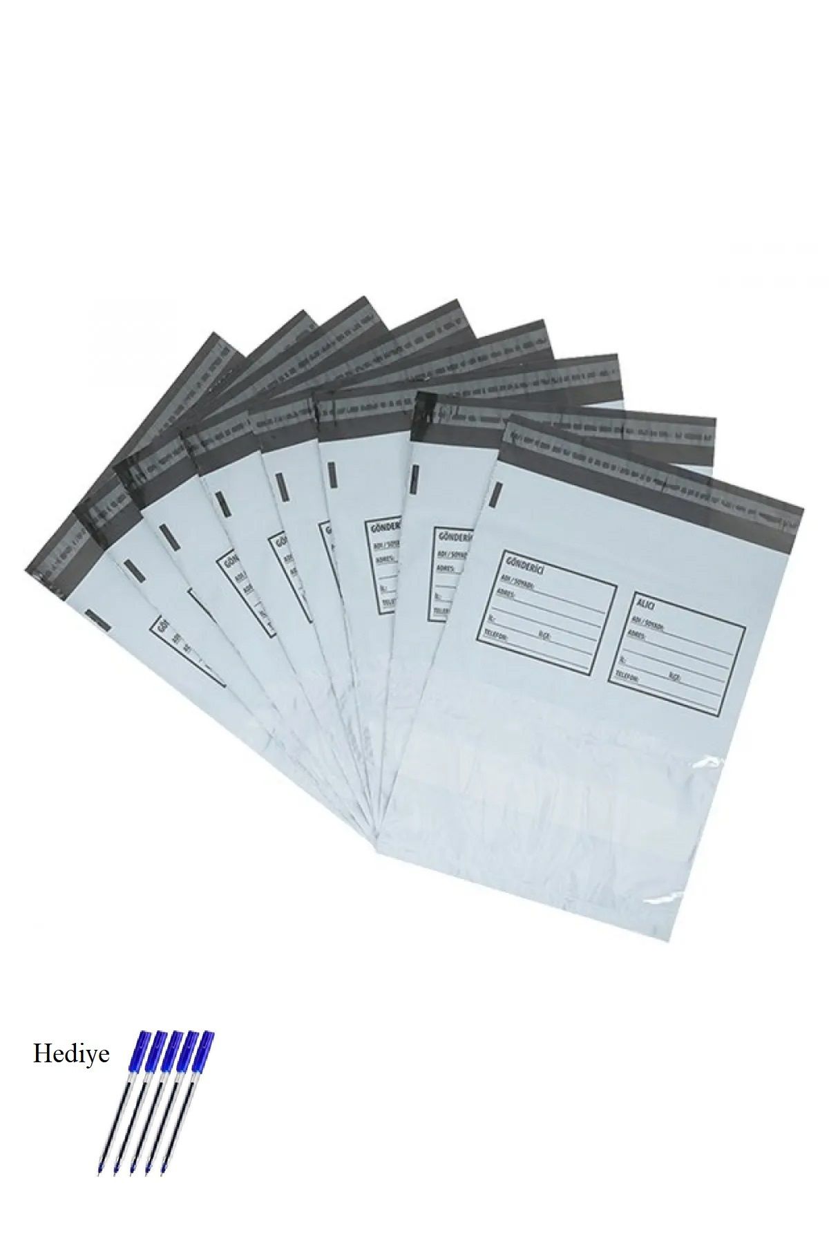 Serero Cepli Mini Boy Kargo Poşeti 17x25+4 cm - 750 Adet (40+40=80 Mikron)