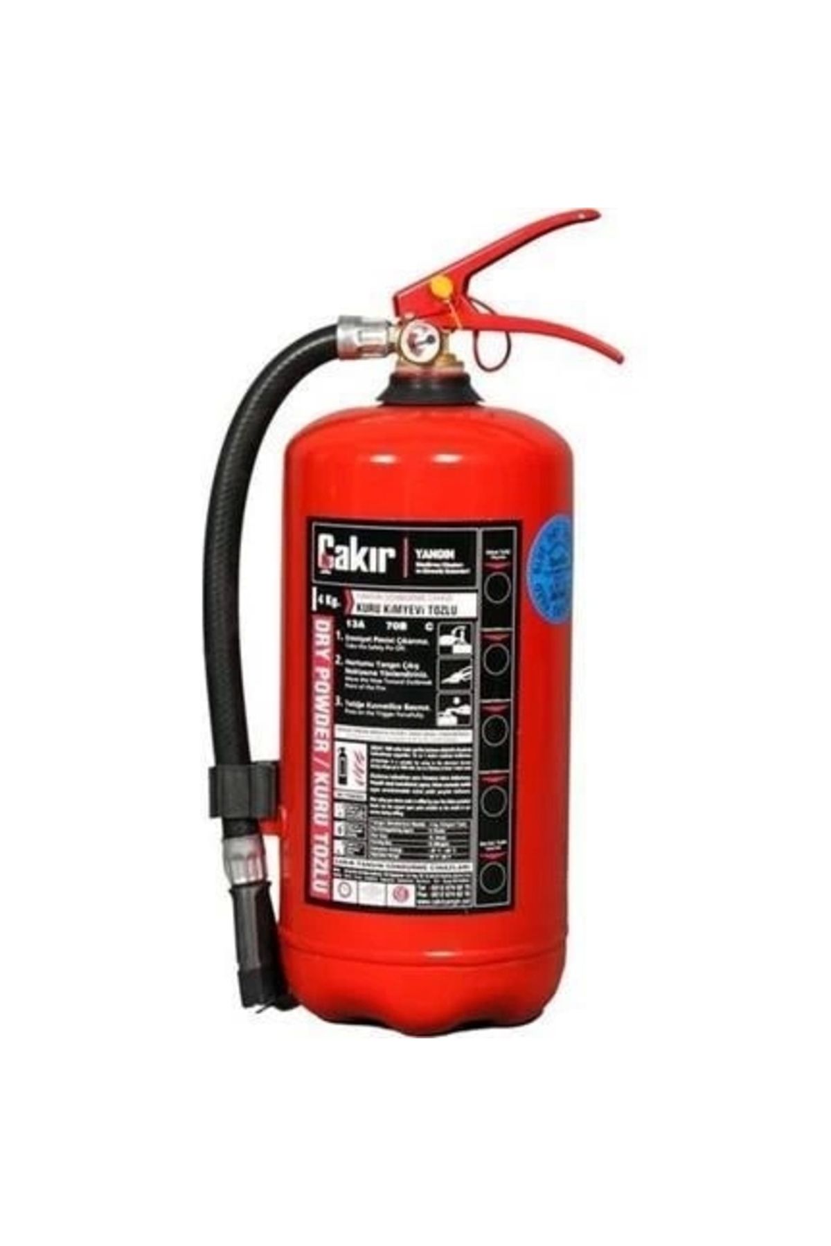 minaydan Yangın Tüpü 4 Kg ABC Tozlu