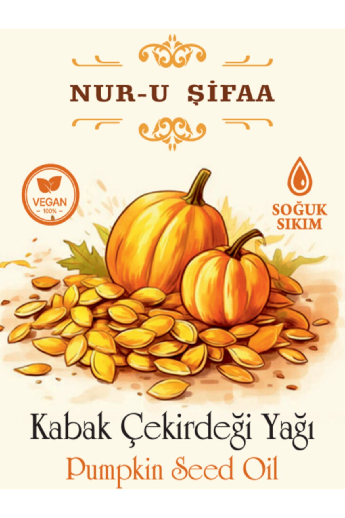 Nur-u Şifa NUR-U ŞİFAA KABAK ÇEKİRDEĞİ YAĞI 50ml