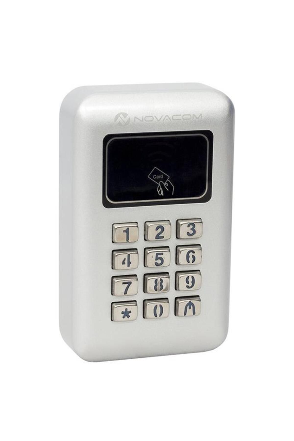 TimeStart Novacom NC-MS03WP RFID - Şifrematik Kart Okuyucu Otomatik Kapı Kilit Sistemi (Pin - ProximiEğitici )