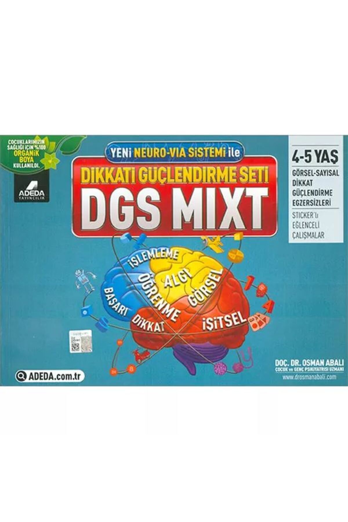 Abm Yayınevi Dikkati Güçlendirme Seti Mixt 4-5 Yaş