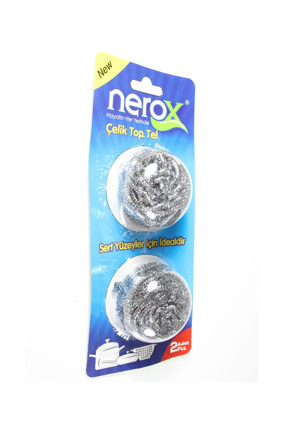 Serero Bulaşık Teli Paslanmaz 2'li -NRX-F3002