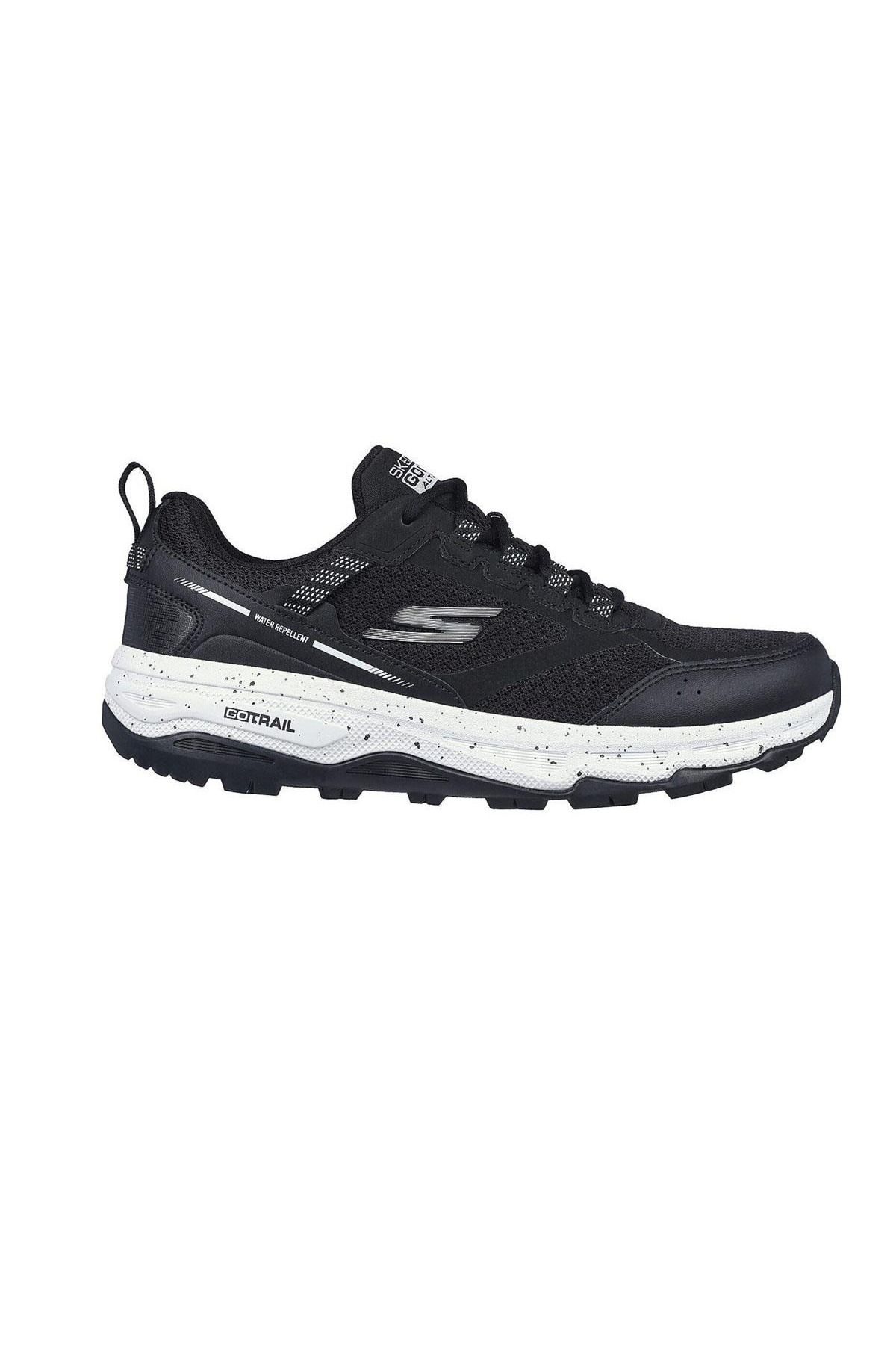 SKECHERS 128221-BKW Go Run Trail Altitude RidgeBack Water Repellent Kadın Siyah Outdoor Yürüyüş Spor