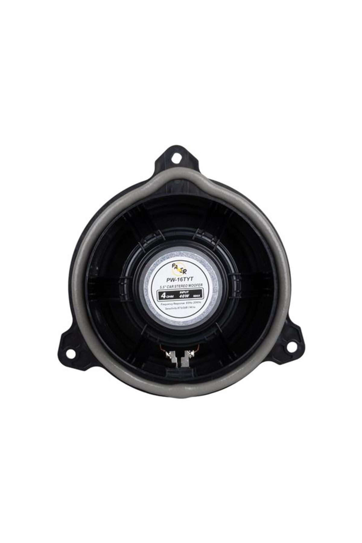 TimeStart - 40 Watt 13 Cm 4 Ohm Toyota Araçlar İçin Tekli Hoparlör PW-16Eğitici T