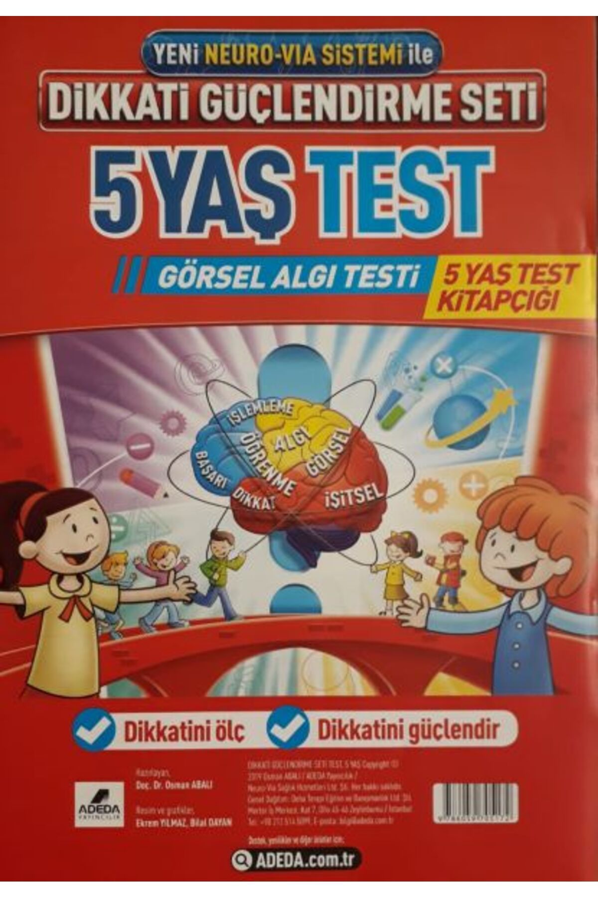 Abm Yayınevi Dikkati Güçlendirme Seti 5 Yaş Test