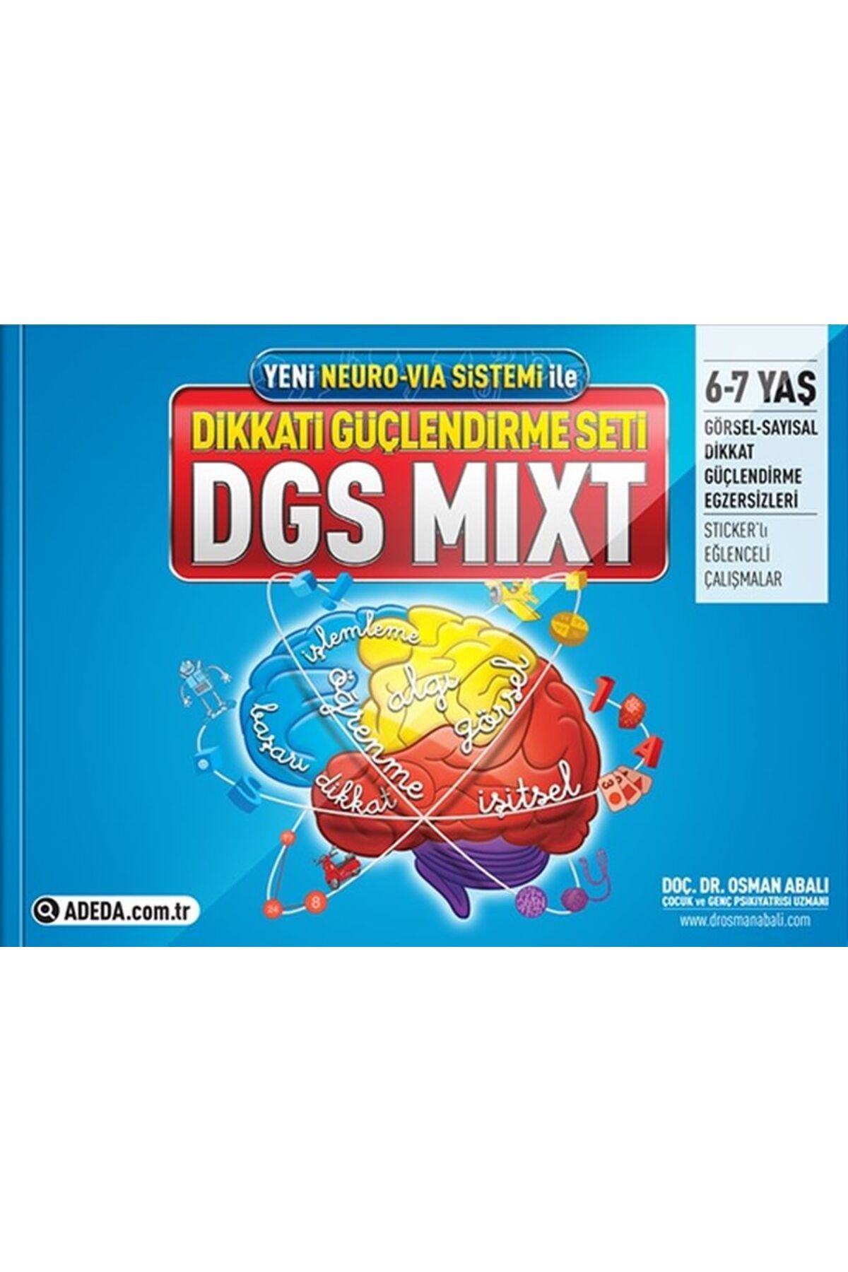 Abm Yayınevi Dikkati Güçlendirme Seti Mixt 6-7 Yaş