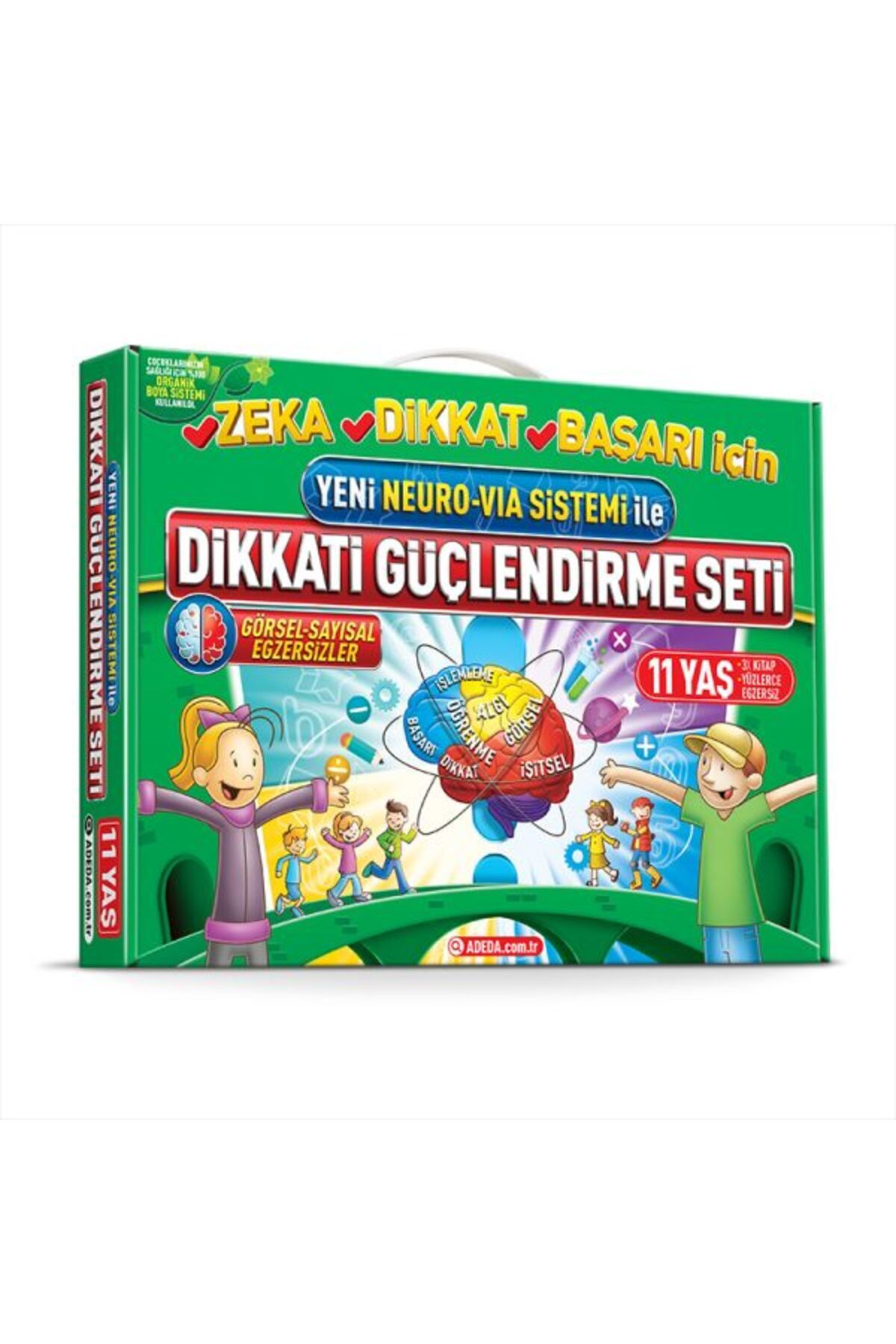 Abm Yayınevi Dikkati Güçlendirme Seti - 5. Sınıf – 11 Yaş-Neuro-Via