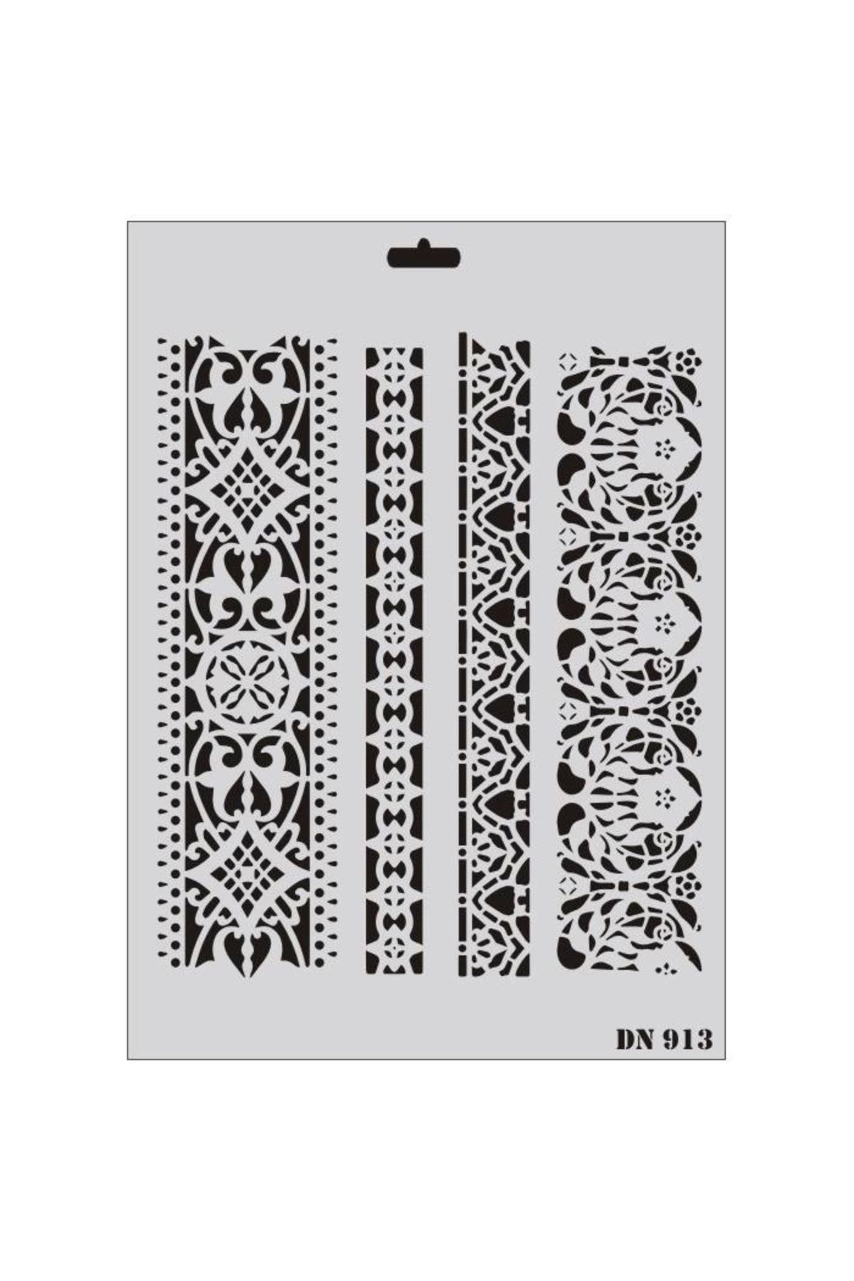 minaydan Rich Dantel Seri DN-913 Stencil 35x25 cm