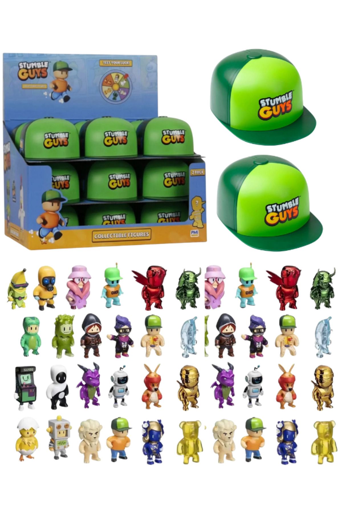 Muhcu Home Stumble Guys Sürpriz Şapka Tekli Paket ( Figür Oyuncaklar SS111