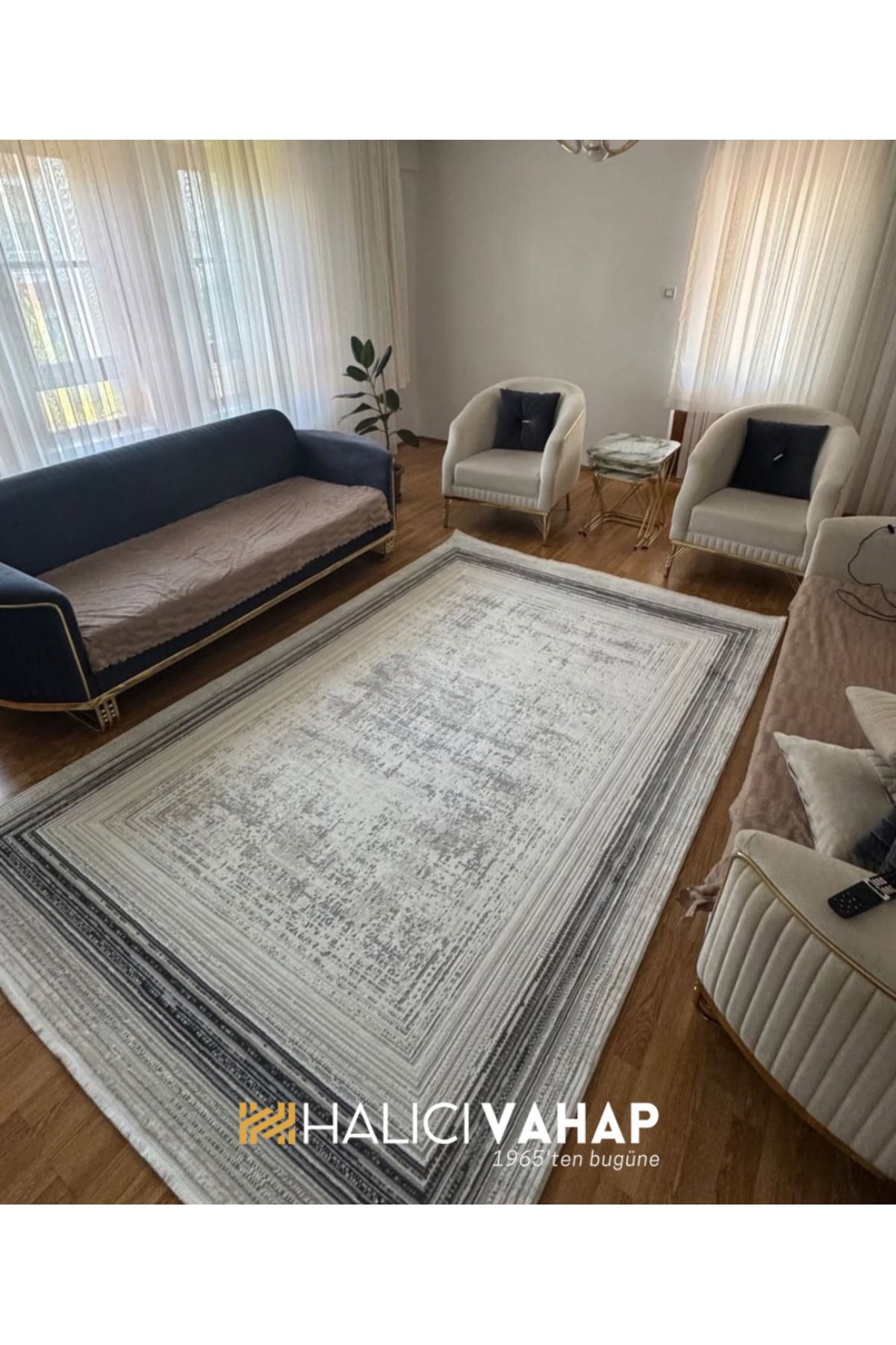 Bambu HALI 4255 160x230 cm (4 m2) TOZSUZ MODERN DOKUMA HALI