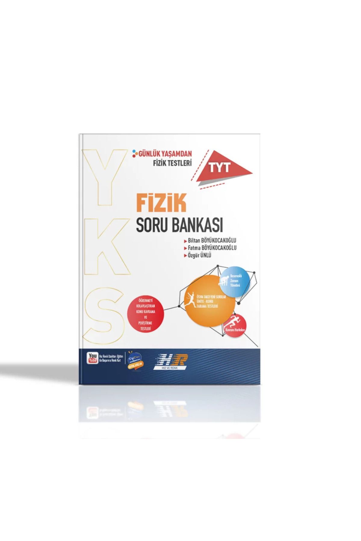 Hız ve Renk Yayınları 2025 Hız ve Renk TYT Fizik Soru Bankası