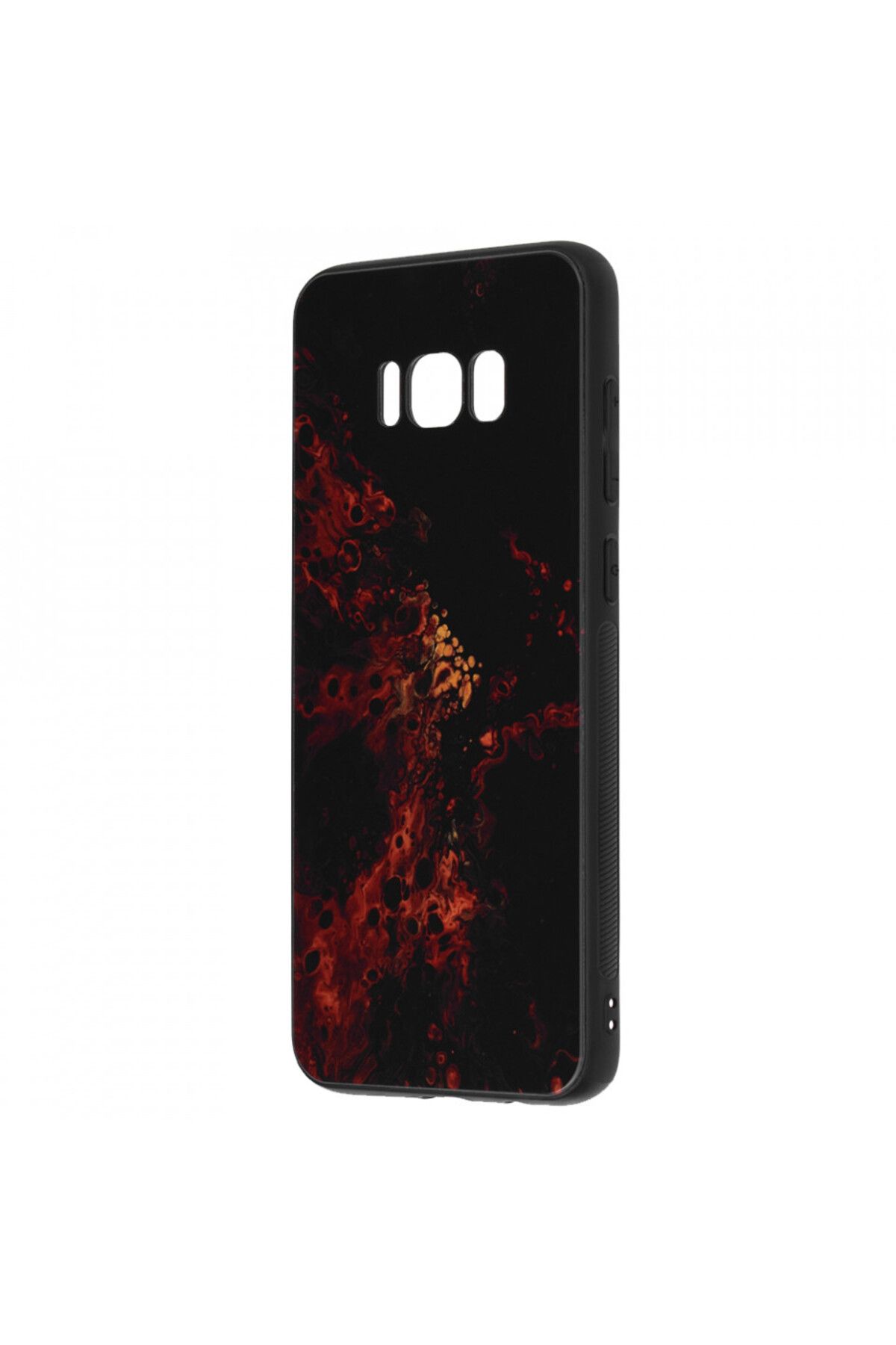 Techsuit-Samsung Galaxy S8 Plus Case - Techsuit Glaze Series - Red Nebula 2